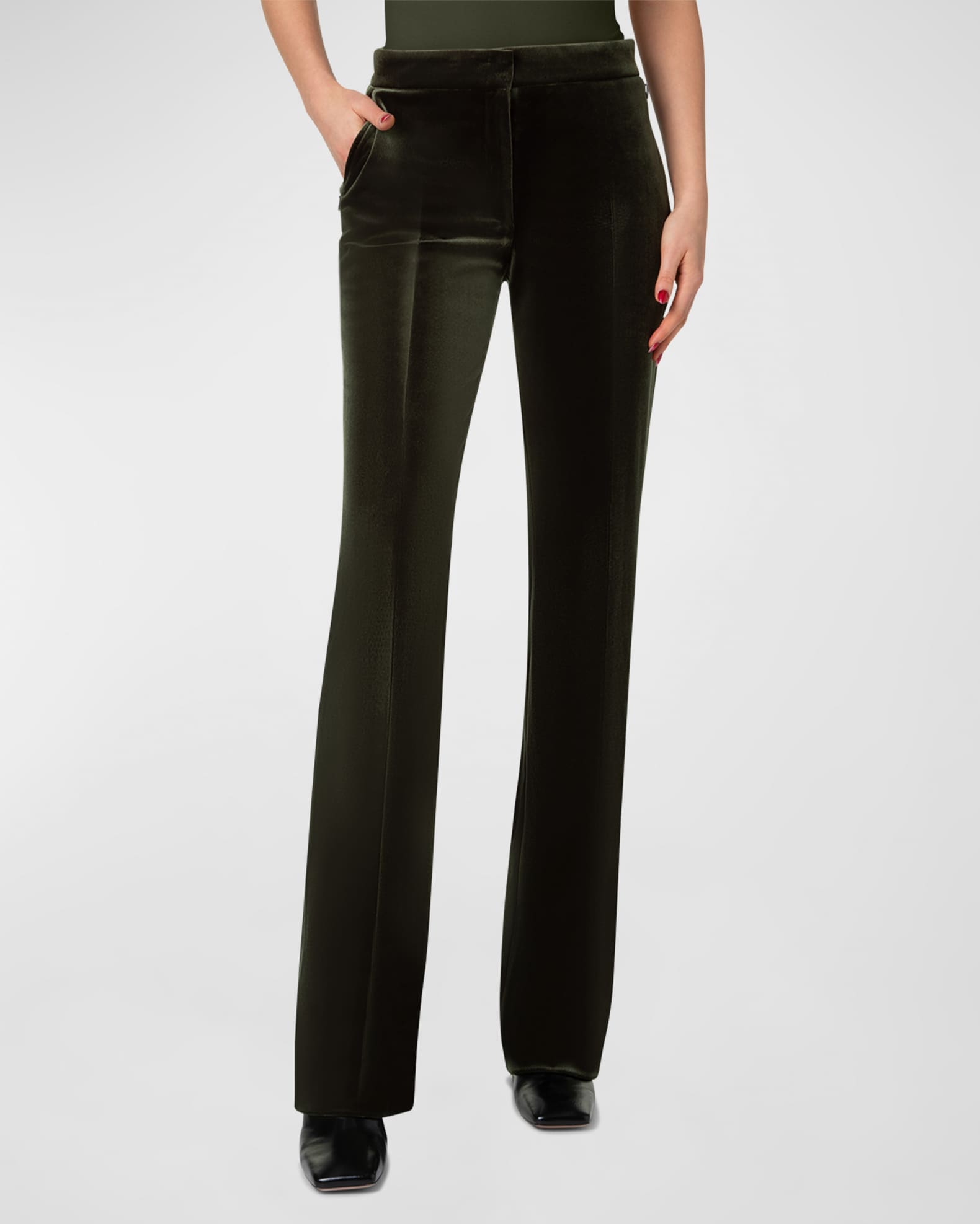 Carl Stretch Velvet Pants 1