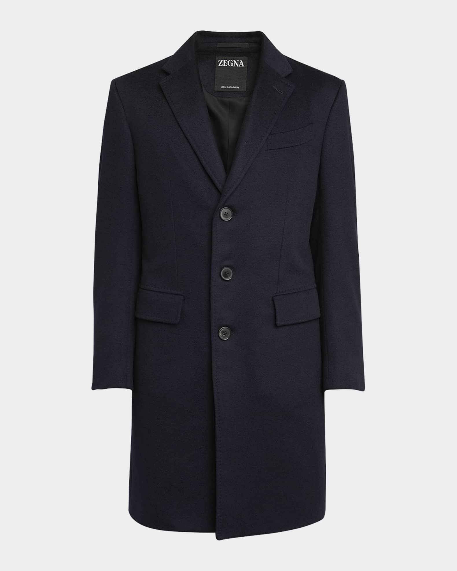 ZEGNA Men's Oasi Cashmere Sartorial Overcoat | Neiman Marcus