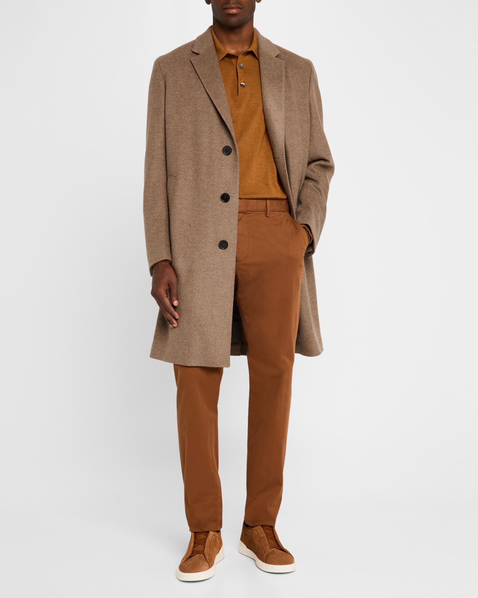 Zegna cashmere coat cheap