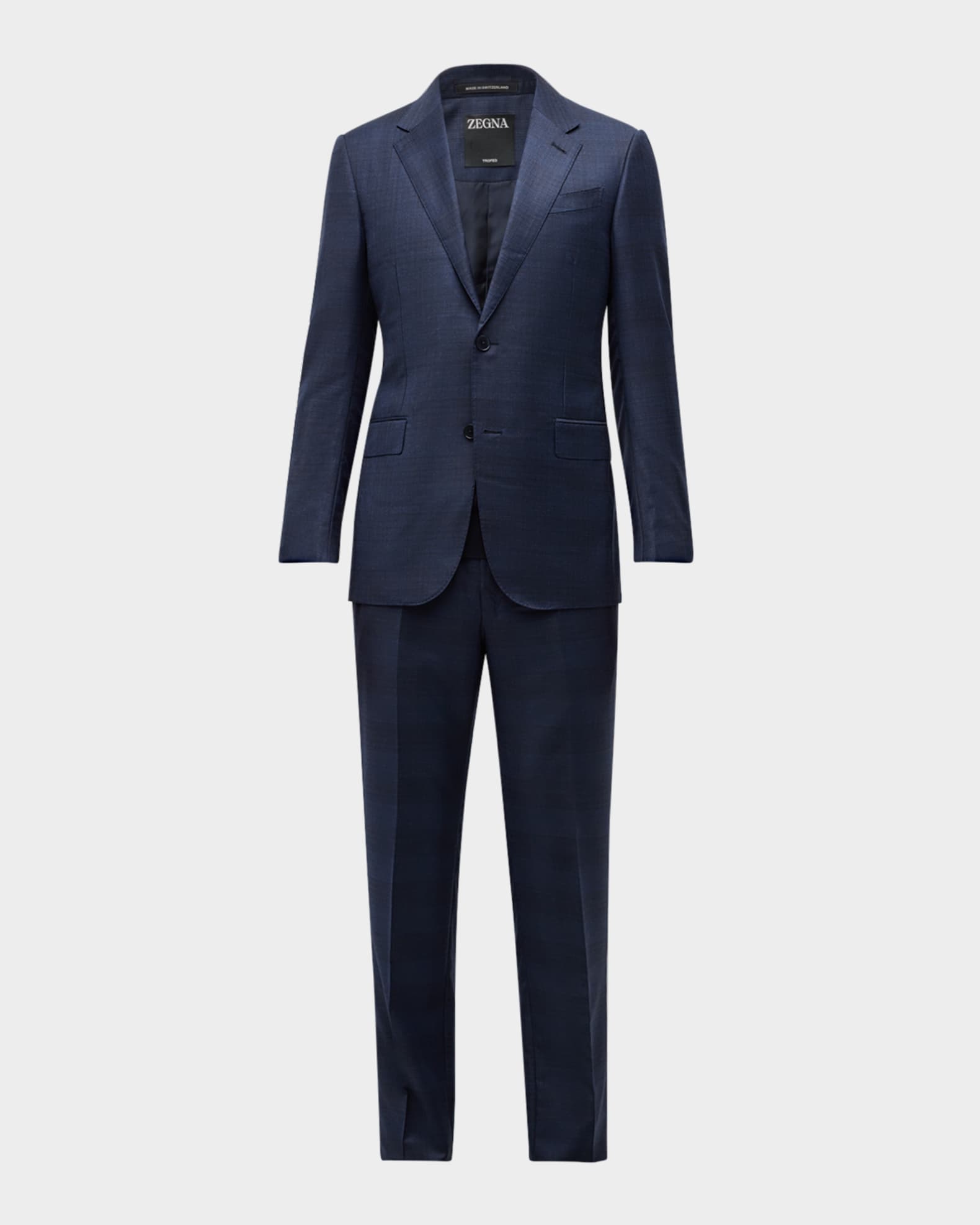 ZEGNA Men's Trofeo Tonal Plaid Sartorial Suit | Neiman Marcus