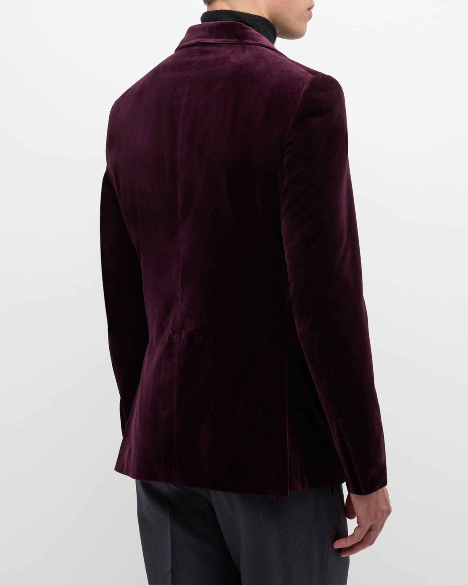 Maroon velvet sport coat shop