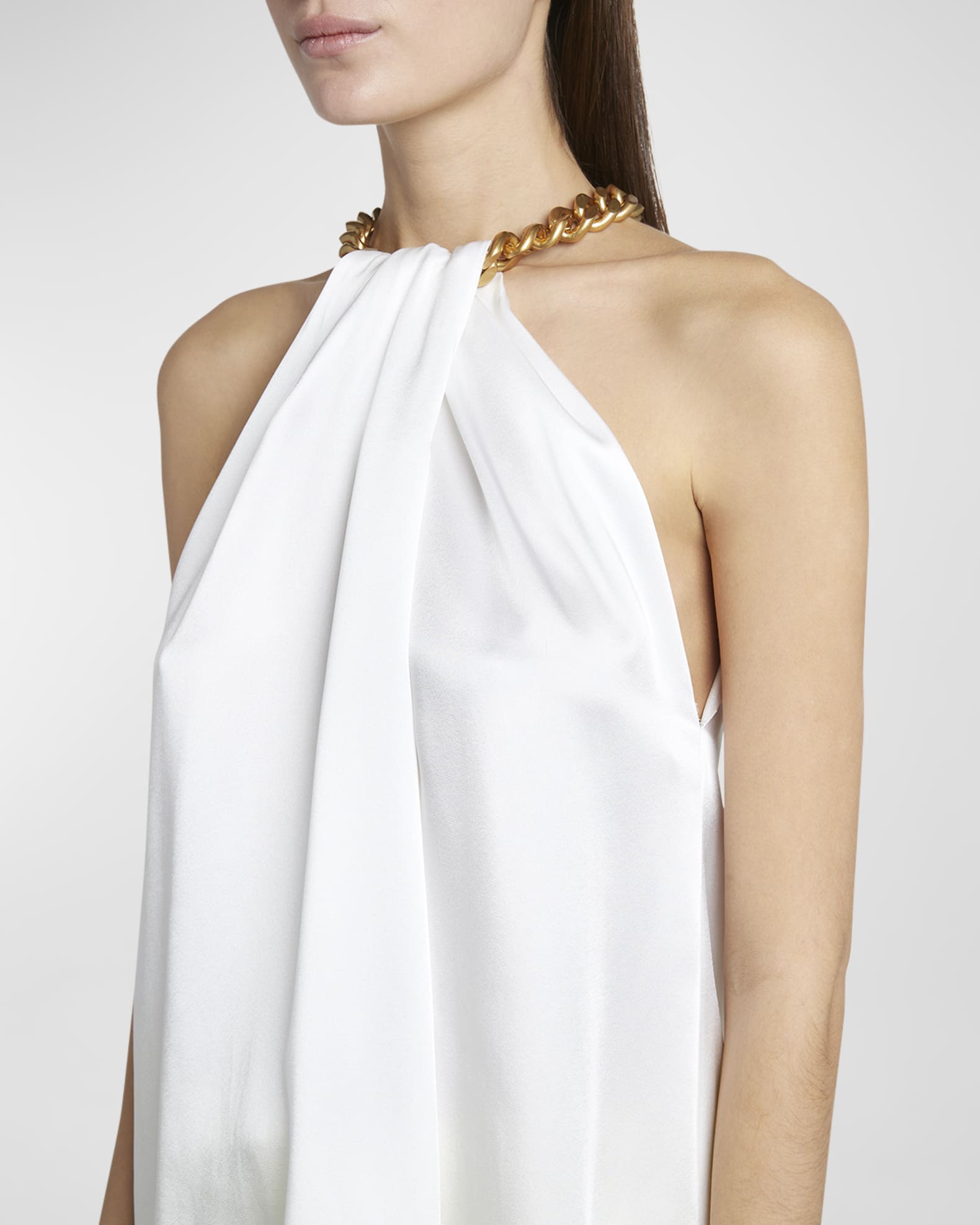 Stella McCartney Chain Halterneck Top | Neiman Marcus
