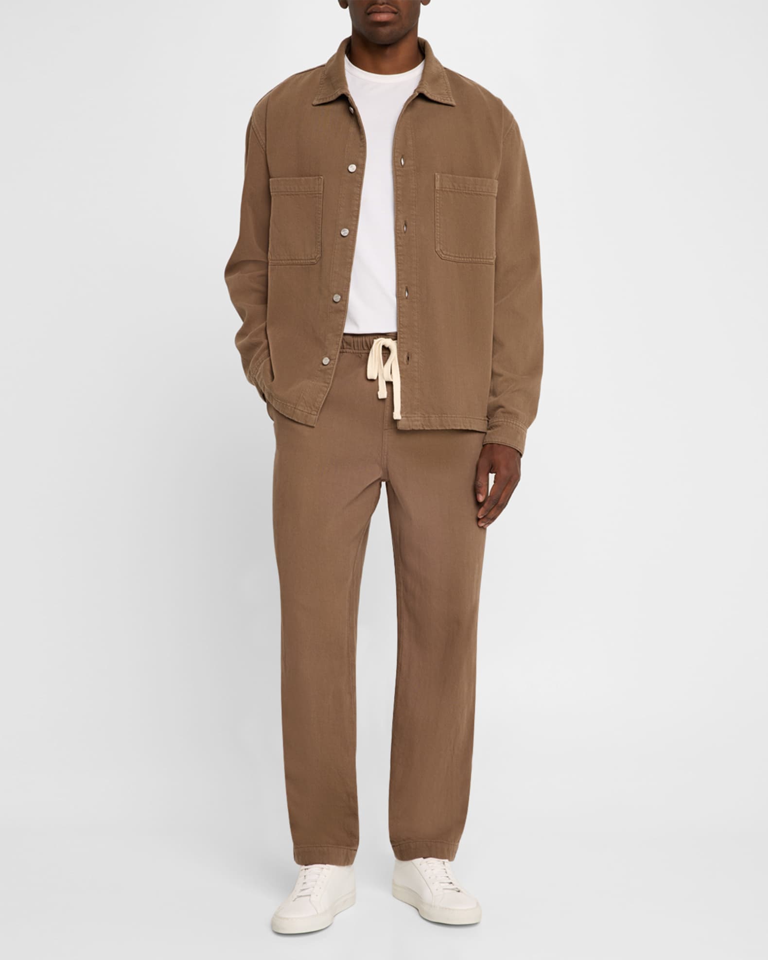 Men's Textured Terry Sweatpants 1