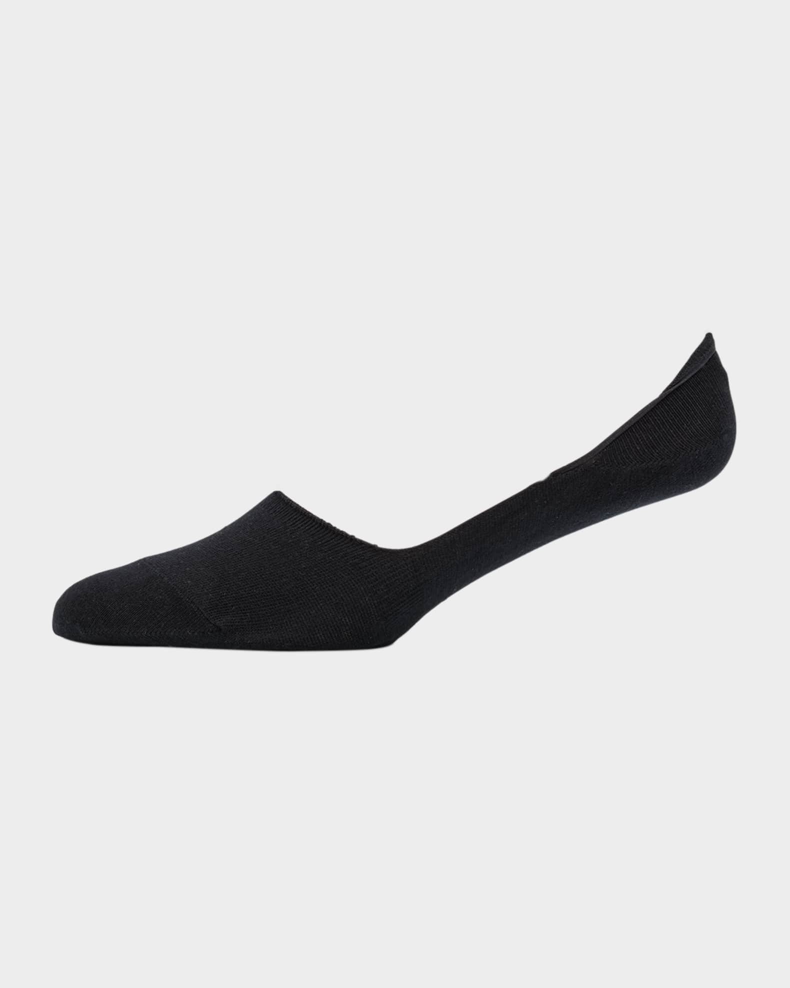 Men's Step Medium-Cut Cotton No-Show Socks 0