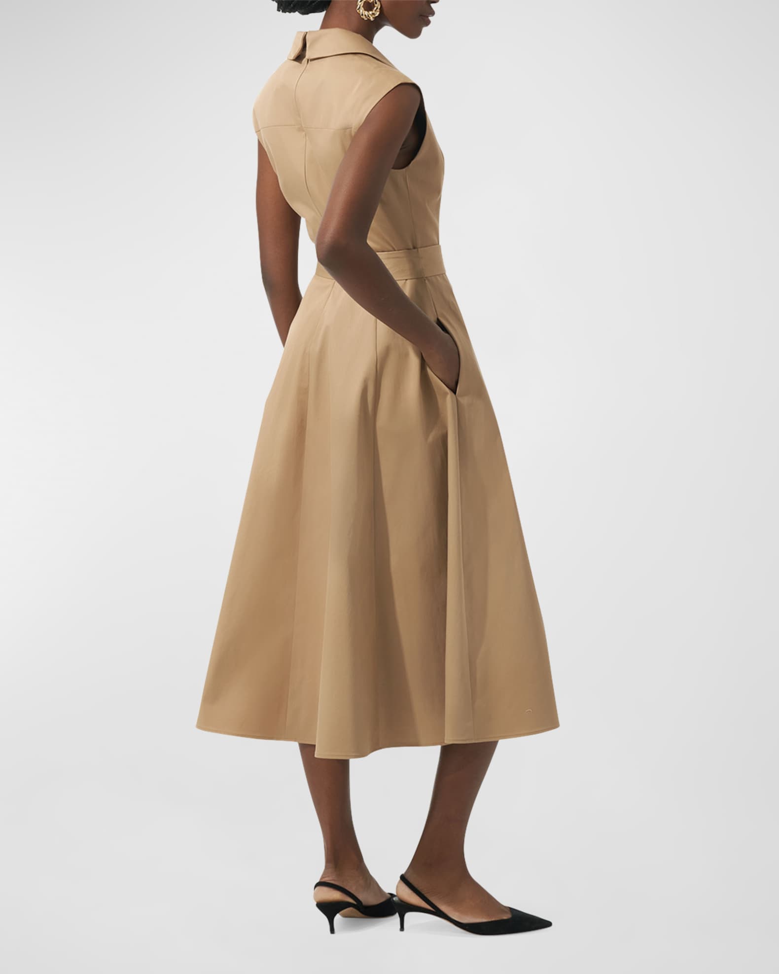 Trench dress midi on sale