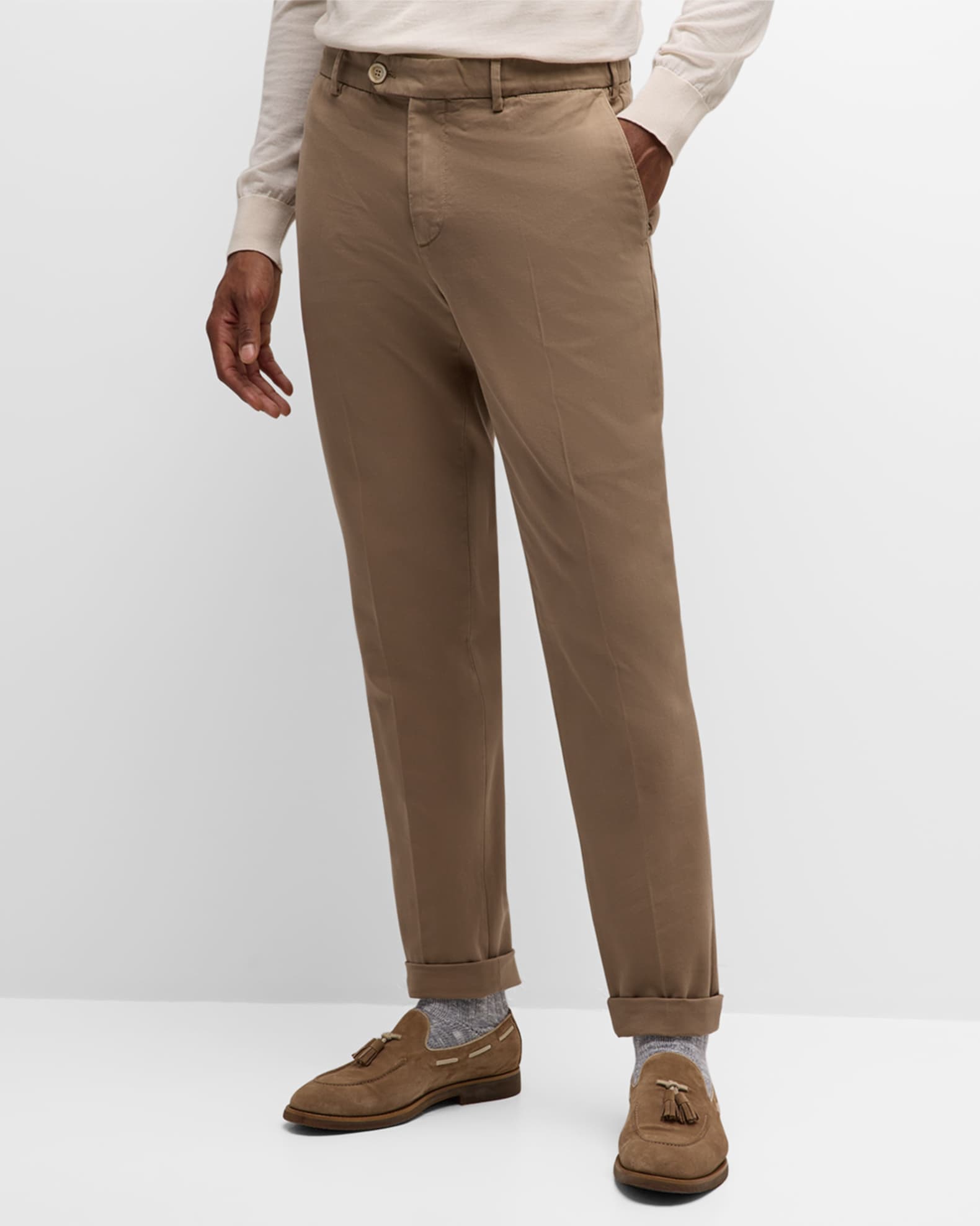 Men's Straight Leg Italian Fit Pants