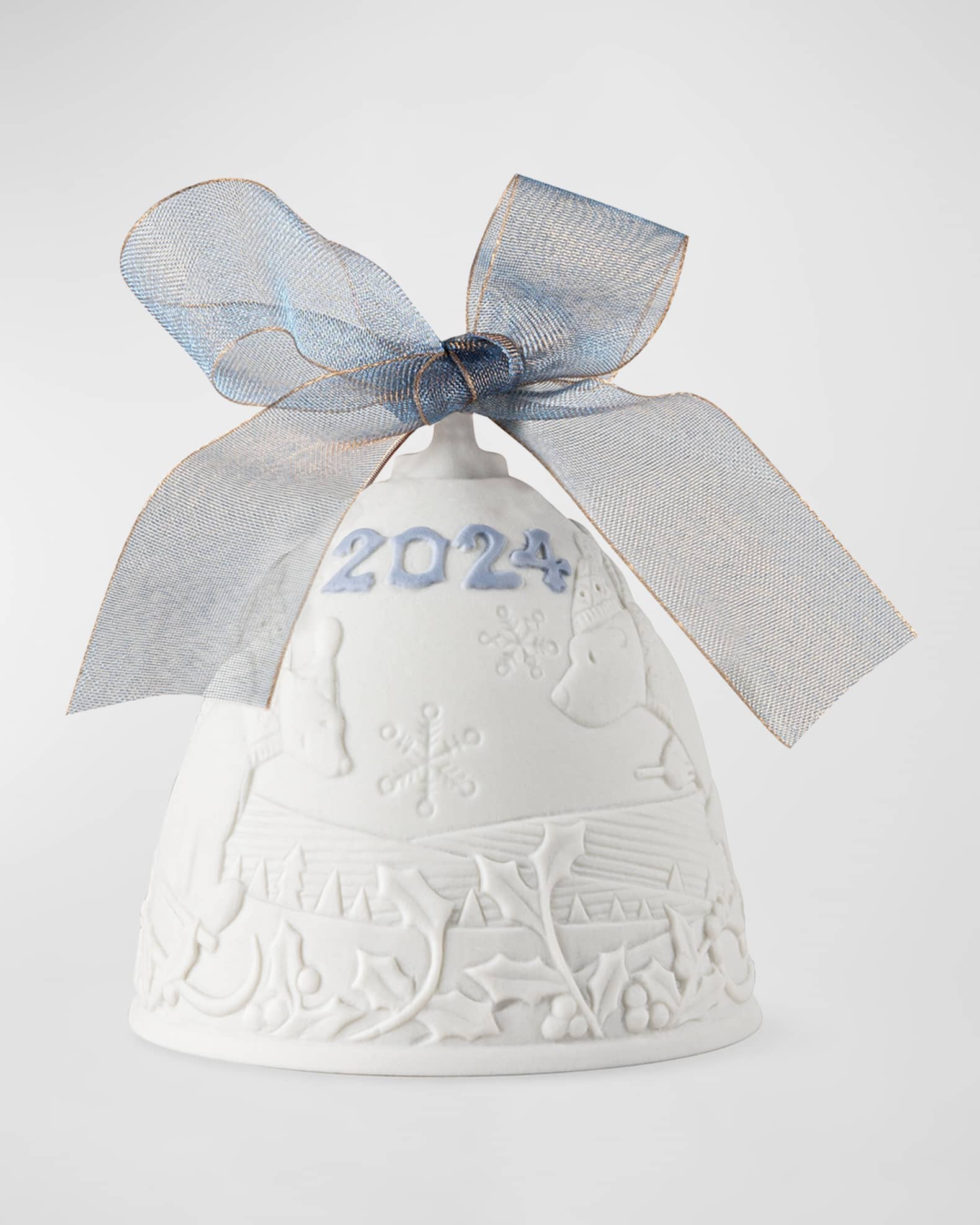 Lladro 2024 Christmas Bell Ornament Neiman Marcus