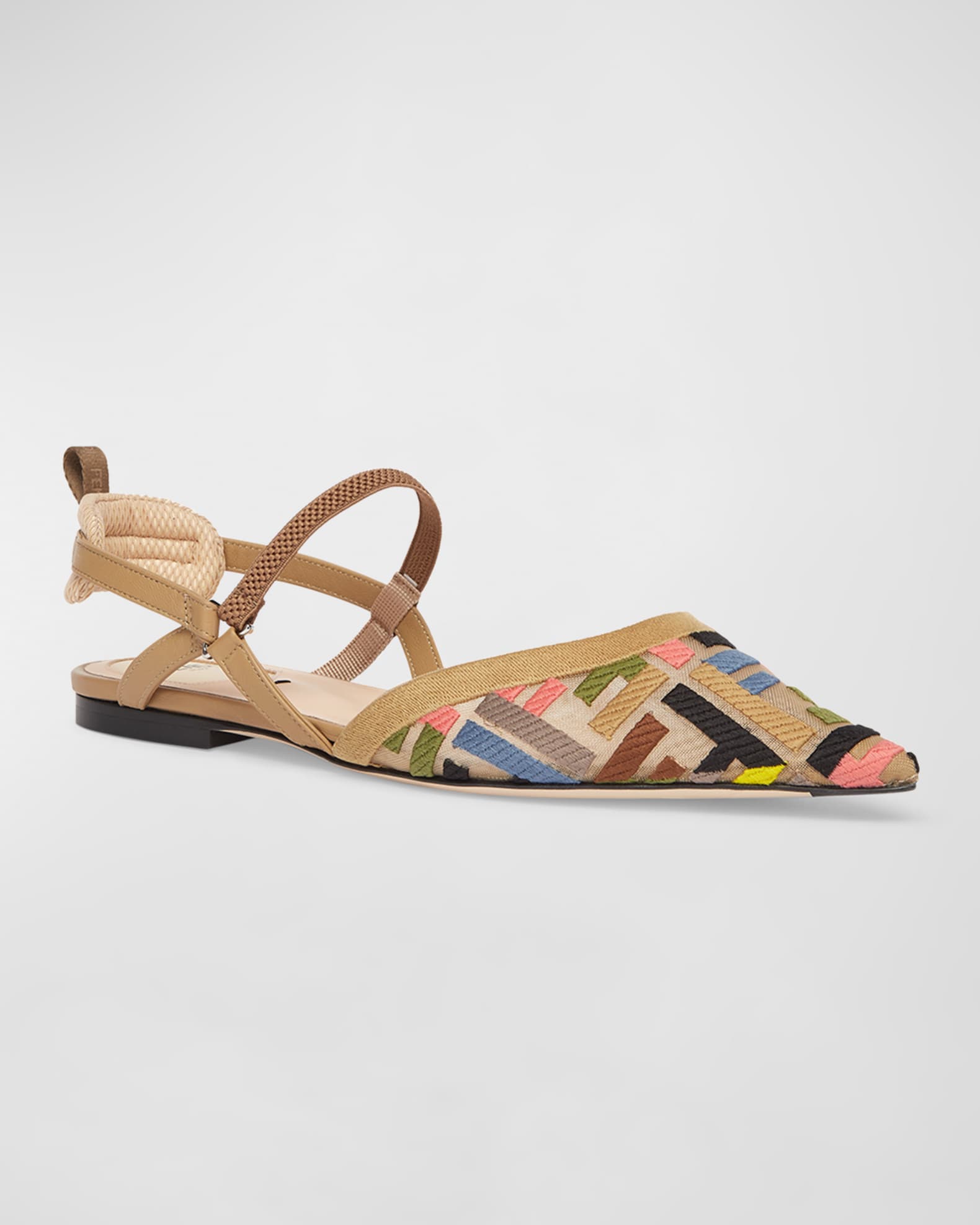 Colibri Multi FF Sporty Slingback Flats 1