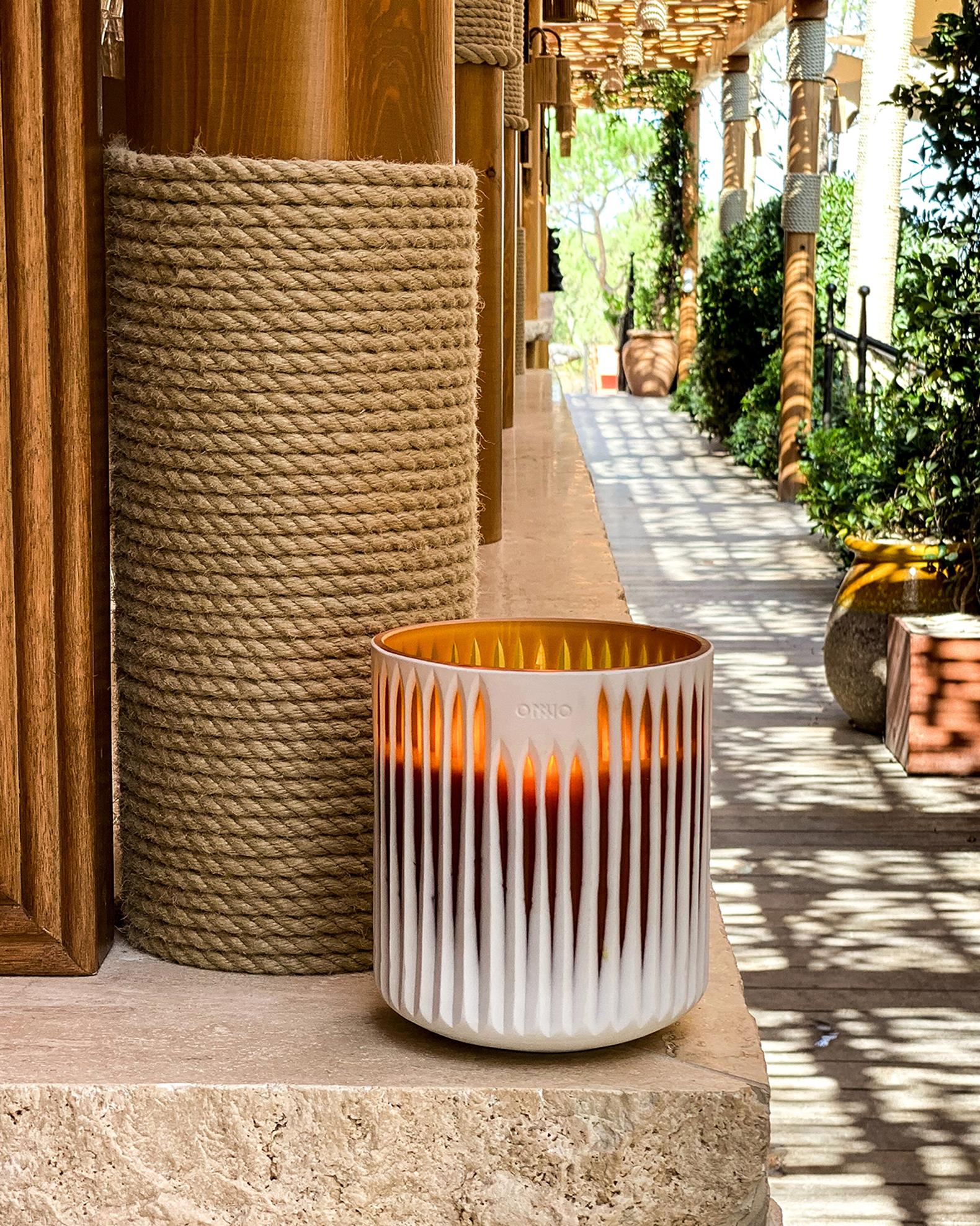 ONNO Collection Large Akosua Serengeti Candle, 4670g | Neiman Marcus