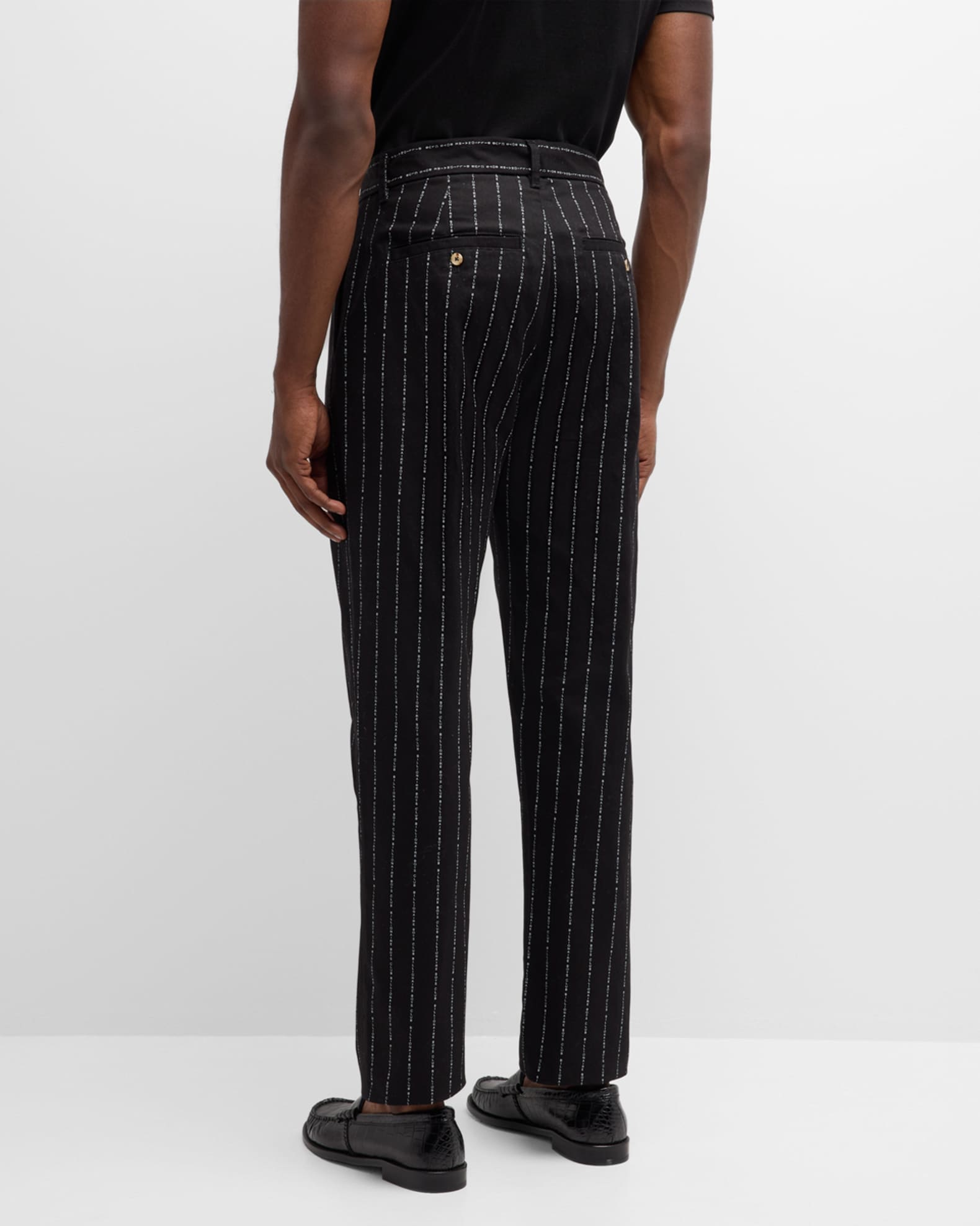Boys pinstripe pants hot sale