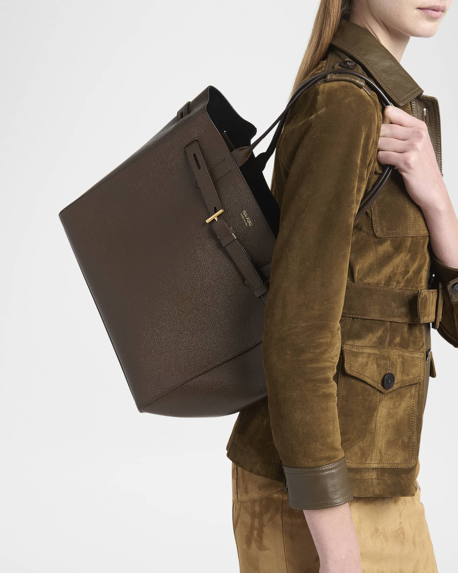 当店在庫してます！ Grain in Bag Tote Medium Audrey FORD TOM Leather Marcus Neiman | バッグ
