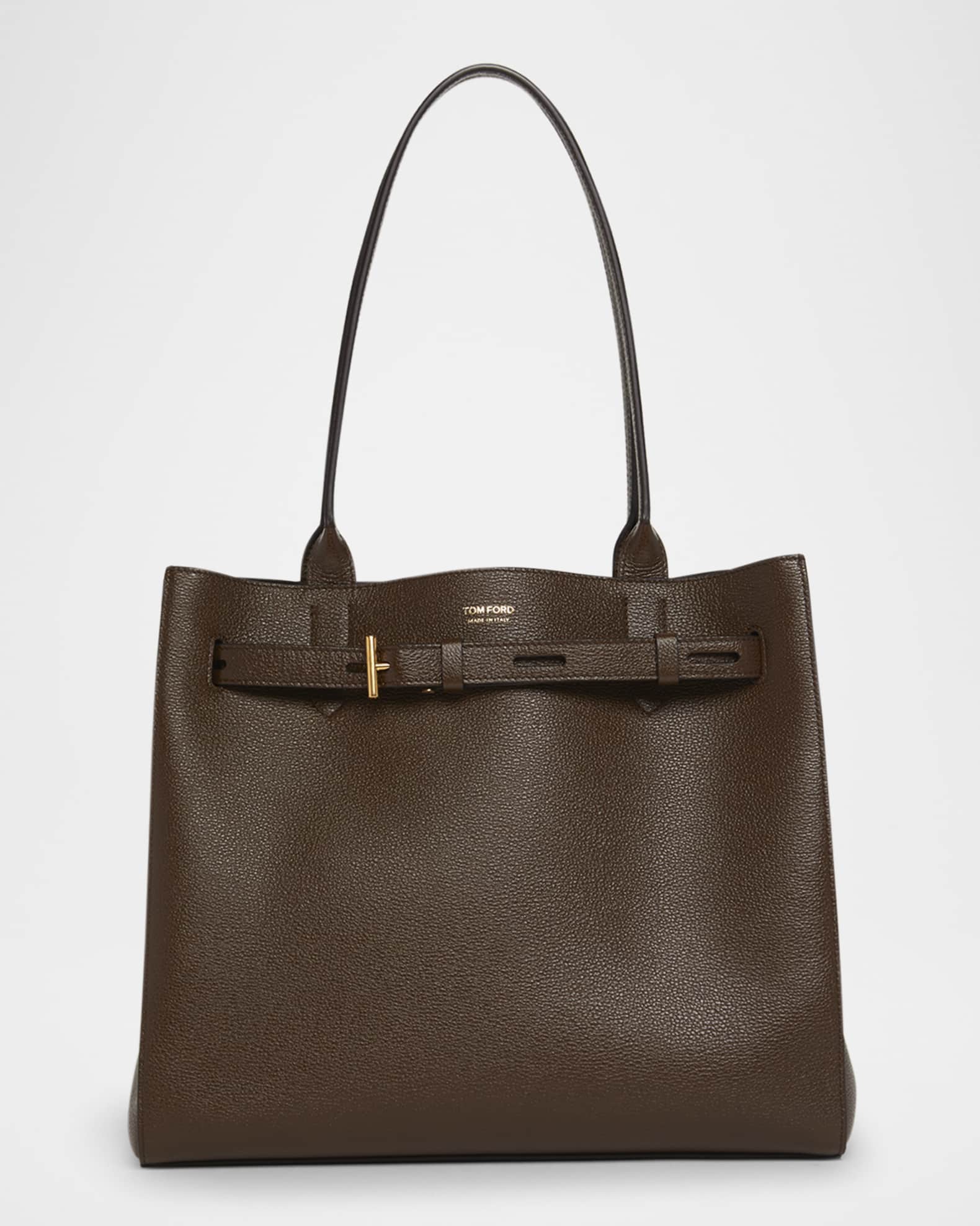 Audrey Medium Tote Bag in Grain Leather  0