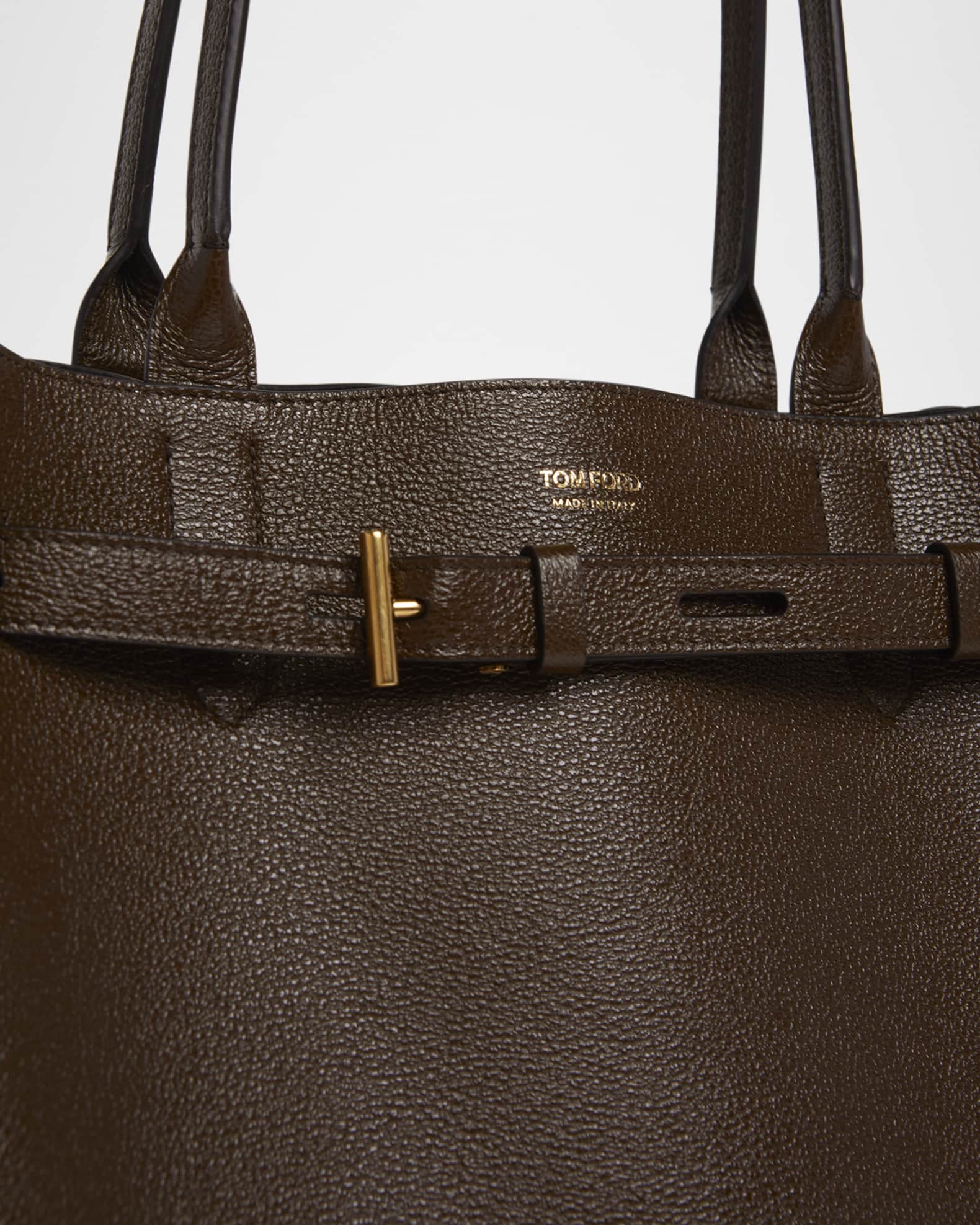 Audrey Medium Tote Bag in Grain Leather | Neiman Marcus