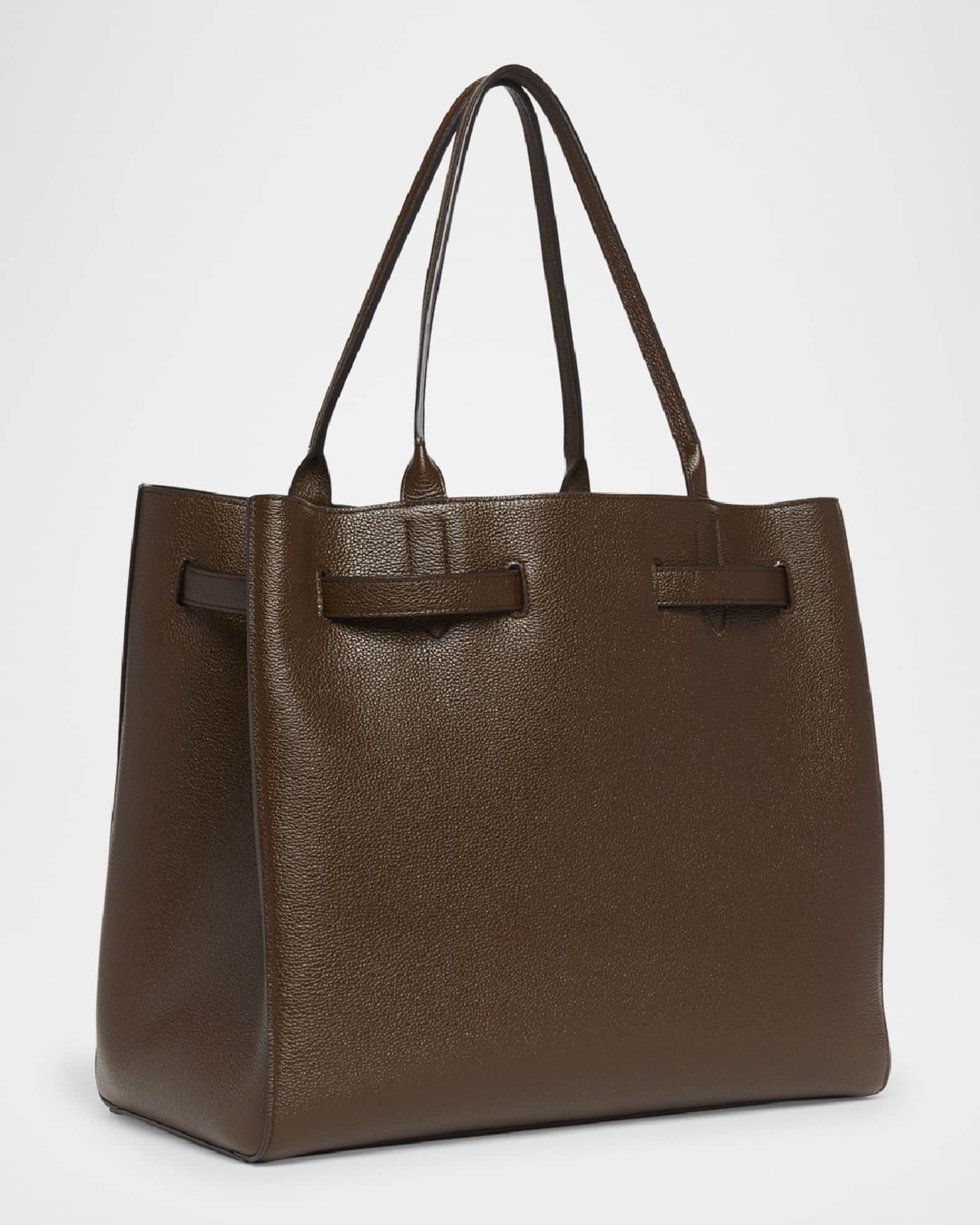 トートバッグ Tom Ford Large Audrey Tote Bag TOM FORD Audrey Large Tote Bag in Grain Leather | Neiman Marcus