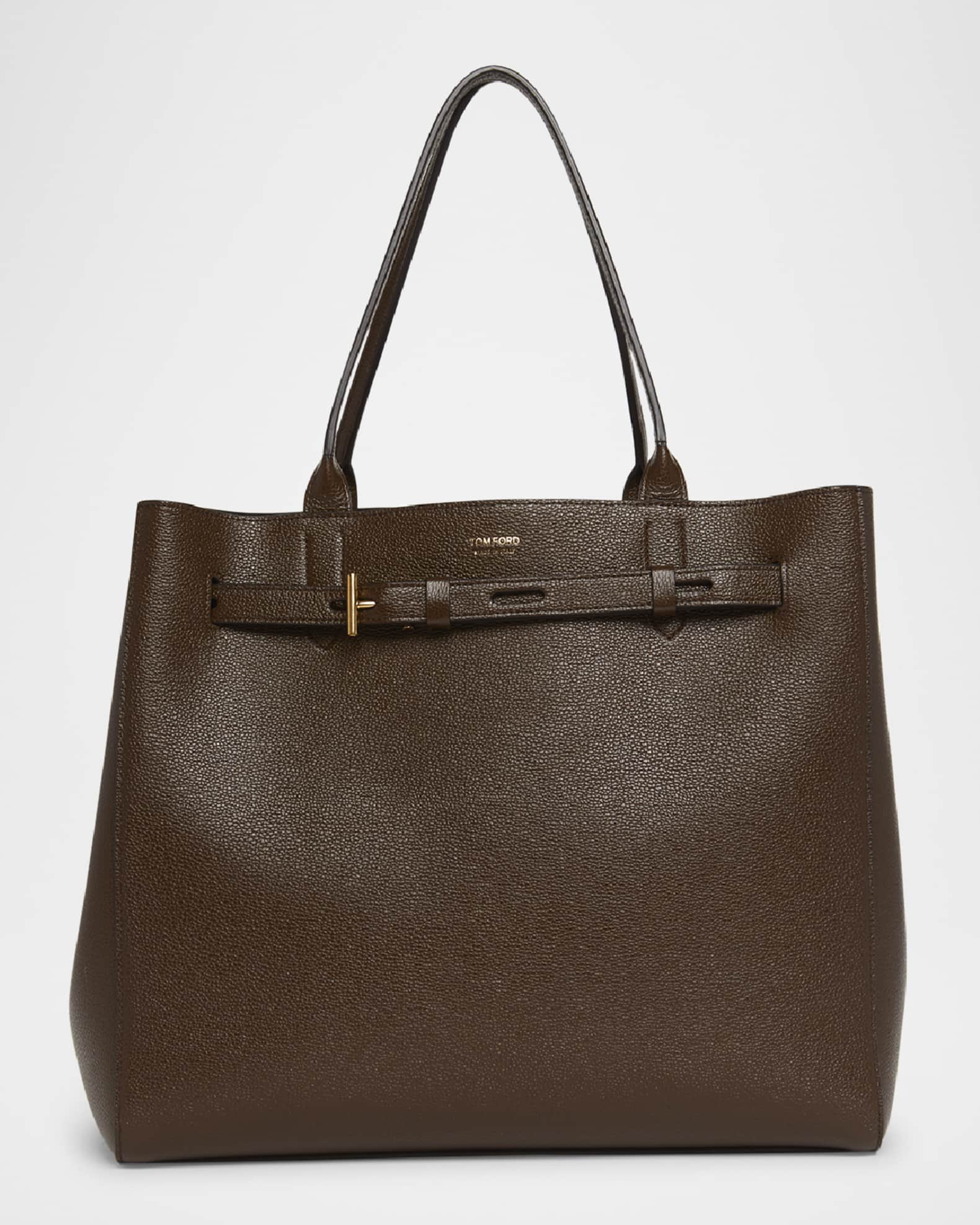 Audrey Large Tote Bag in Grain Leather 0