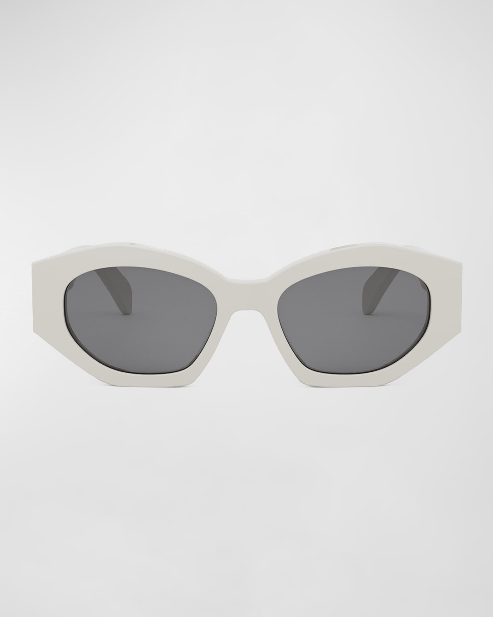 Celine Triomphe Acetate Oval Sunglasses