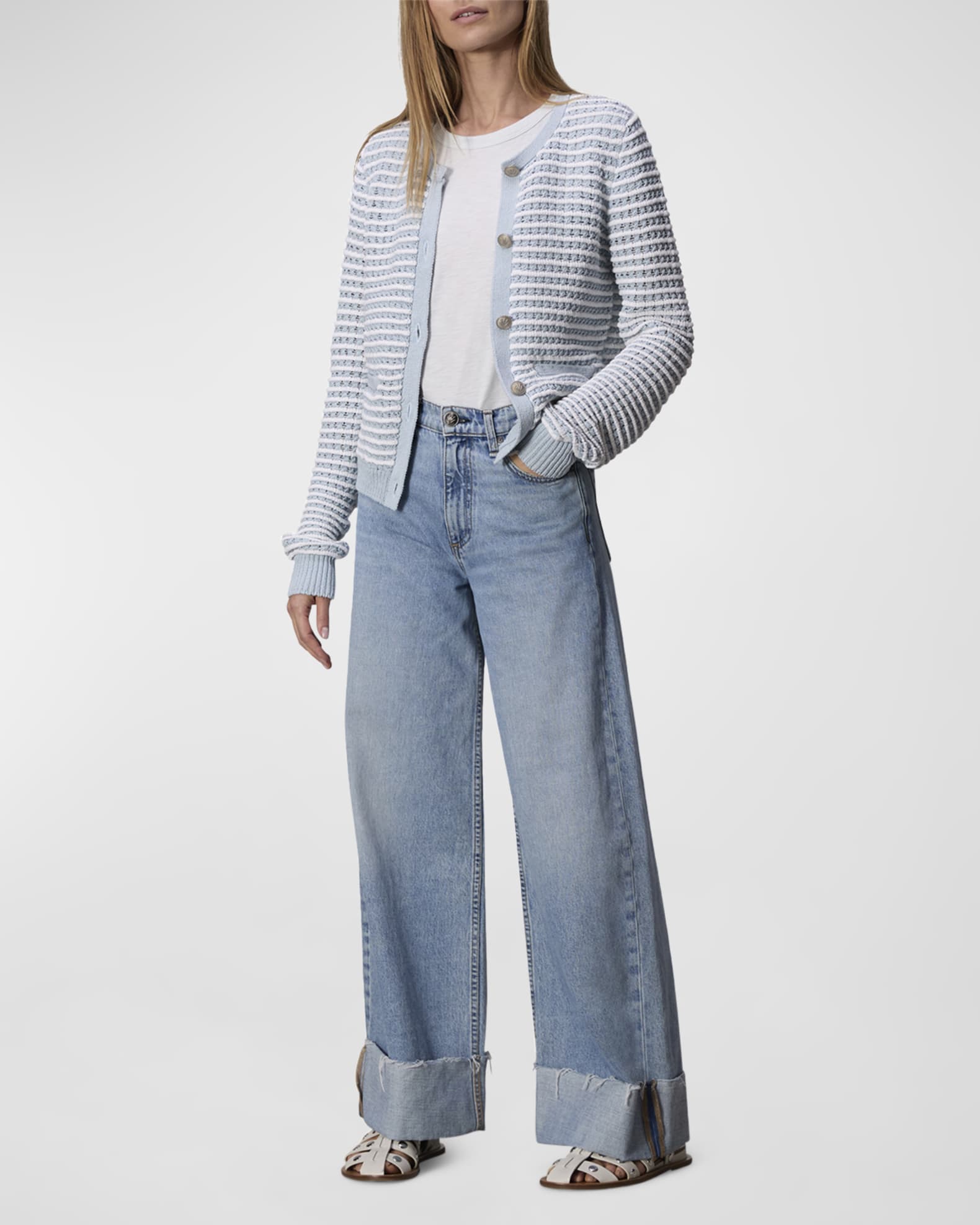 Rag & Bone Marlee Stripe Cardigan