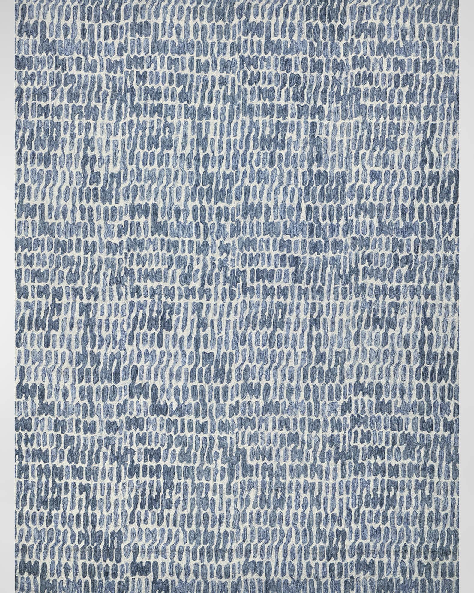 Ink Blot Hand-Tufted Rug 0