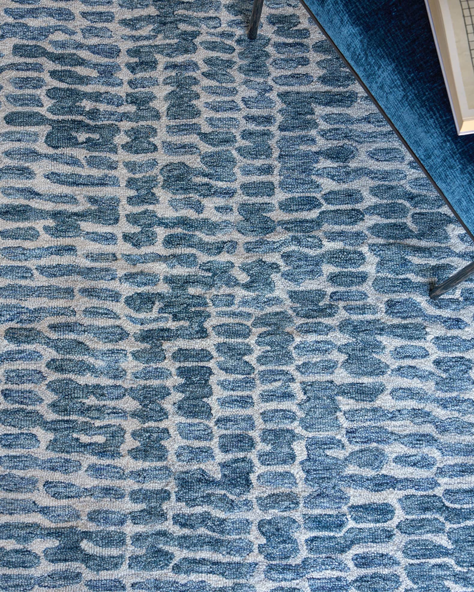Ink Blot Hand-Tufted Rug 1
