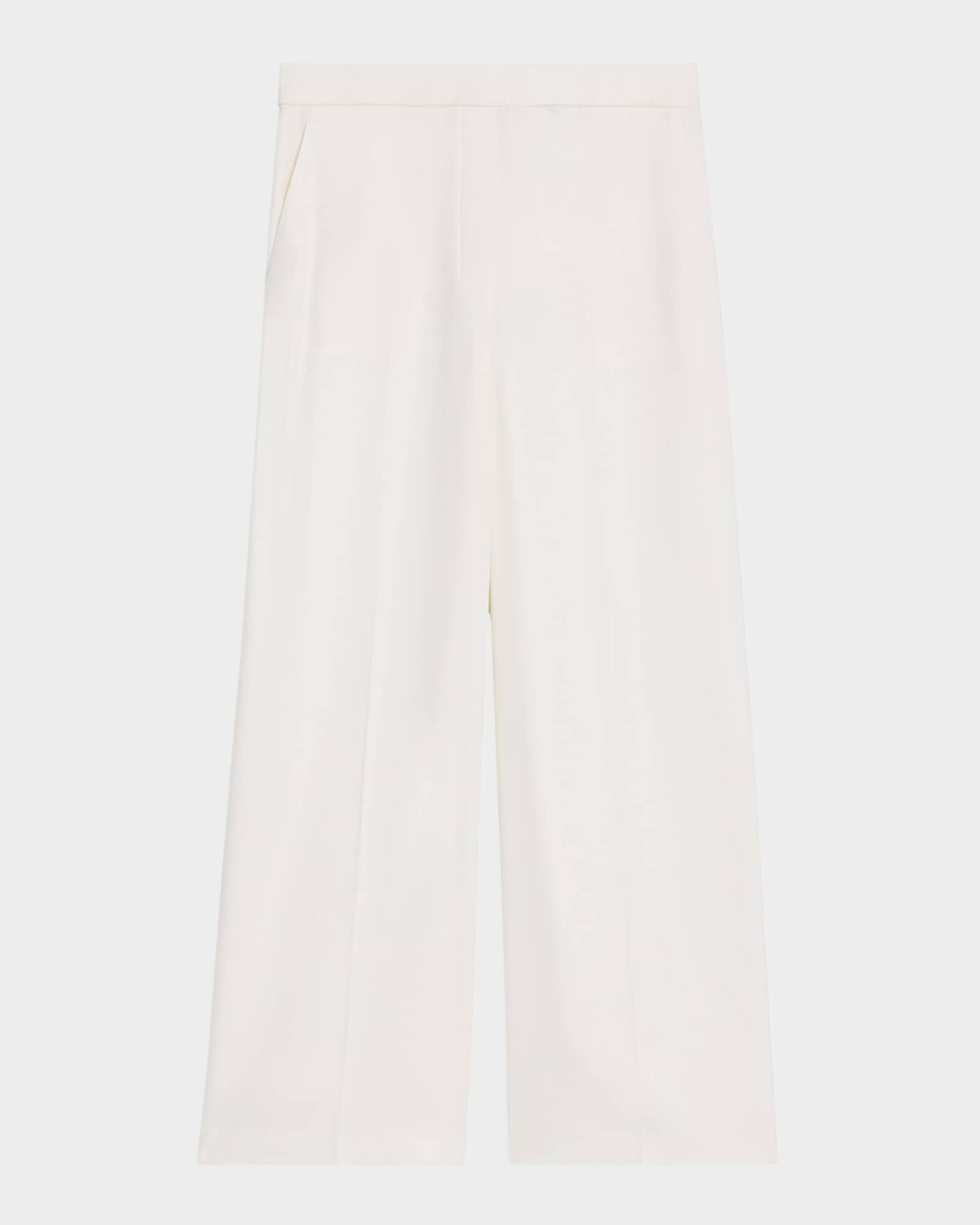 Relaxed Straight-Leg Pull-On Pants 0