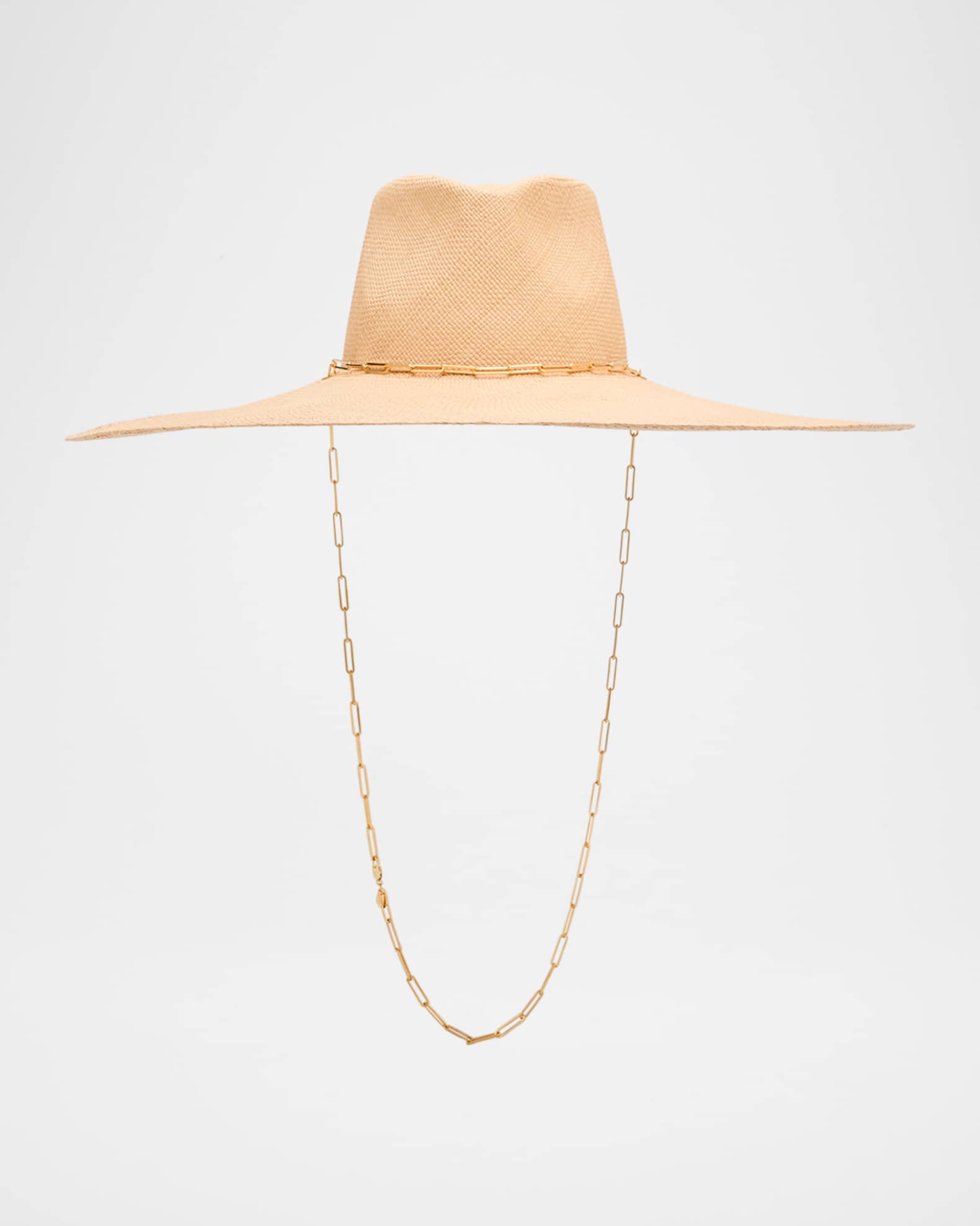 ハット Van Palma AUSTIN W/LIVY GOLD CHAIN (AUSTIN BLACK WHITE) Van Palma Austin w/livy gold chain - Black - Women | AUSTINBLACK