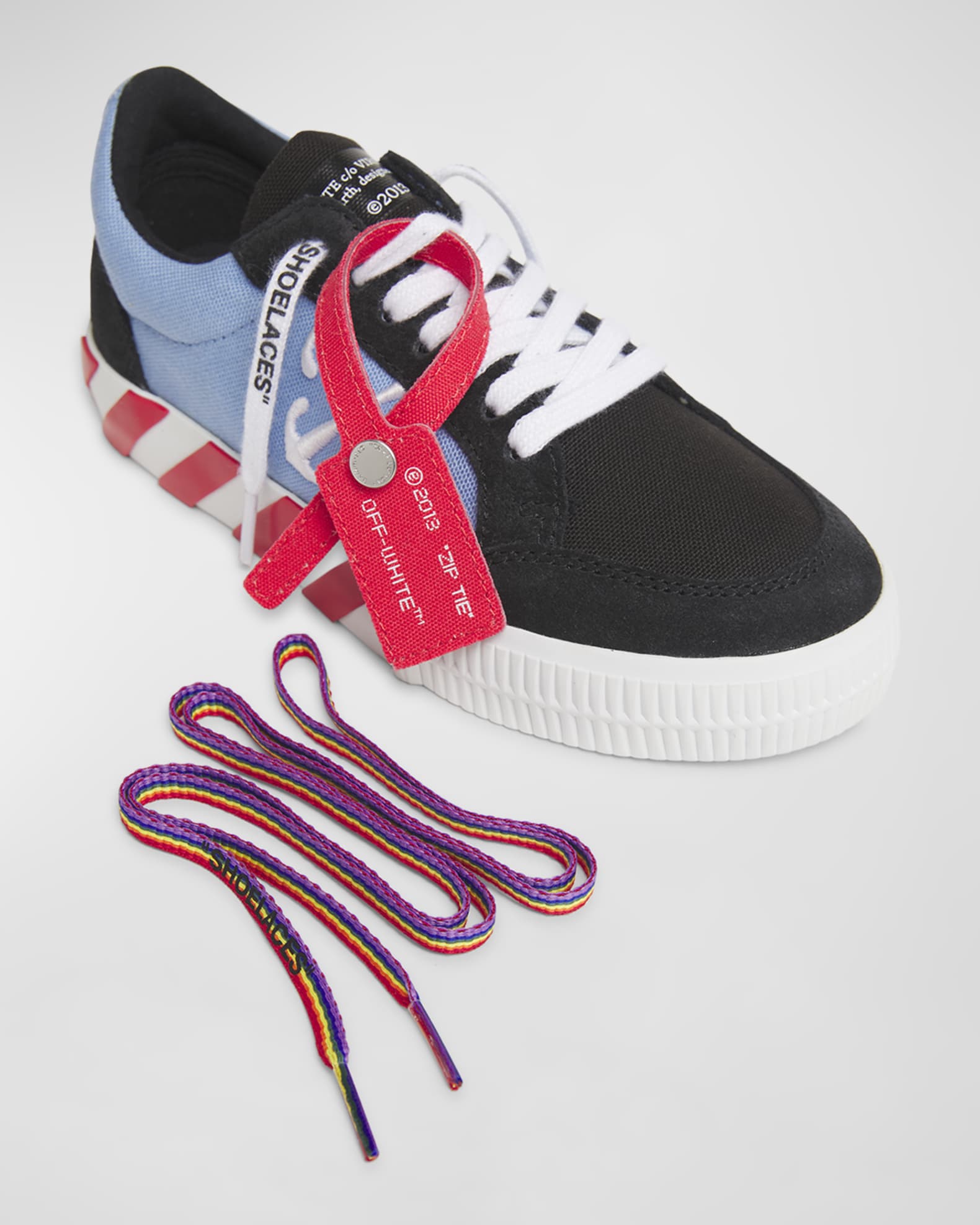 Boy's Vulcanized Low-Top Leather Sneakers Neiman Marcus