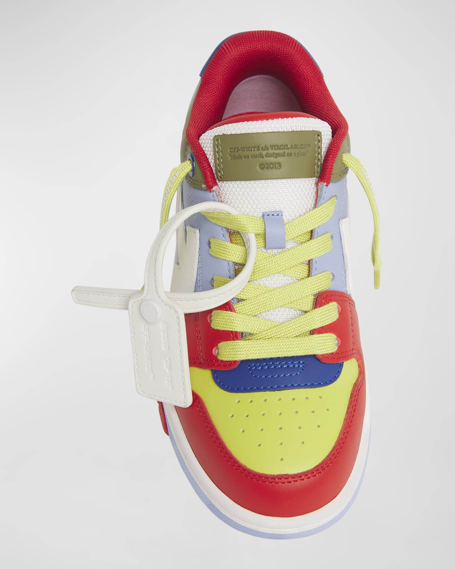 Boy s Out Of Office Tricolor Leather Sneakers Kids