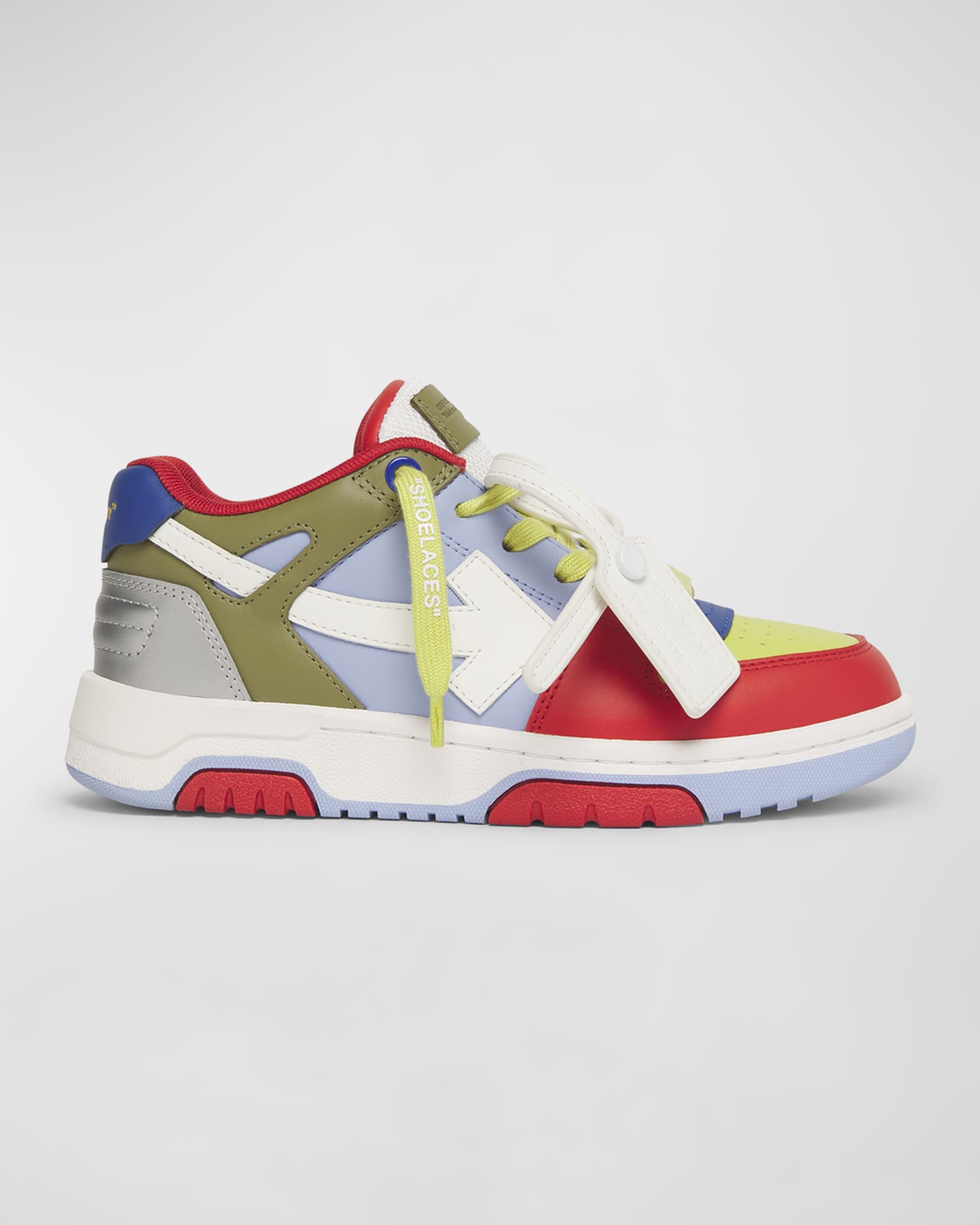 Boy s Out Of Office Tricolor Leather Sneakers Kids