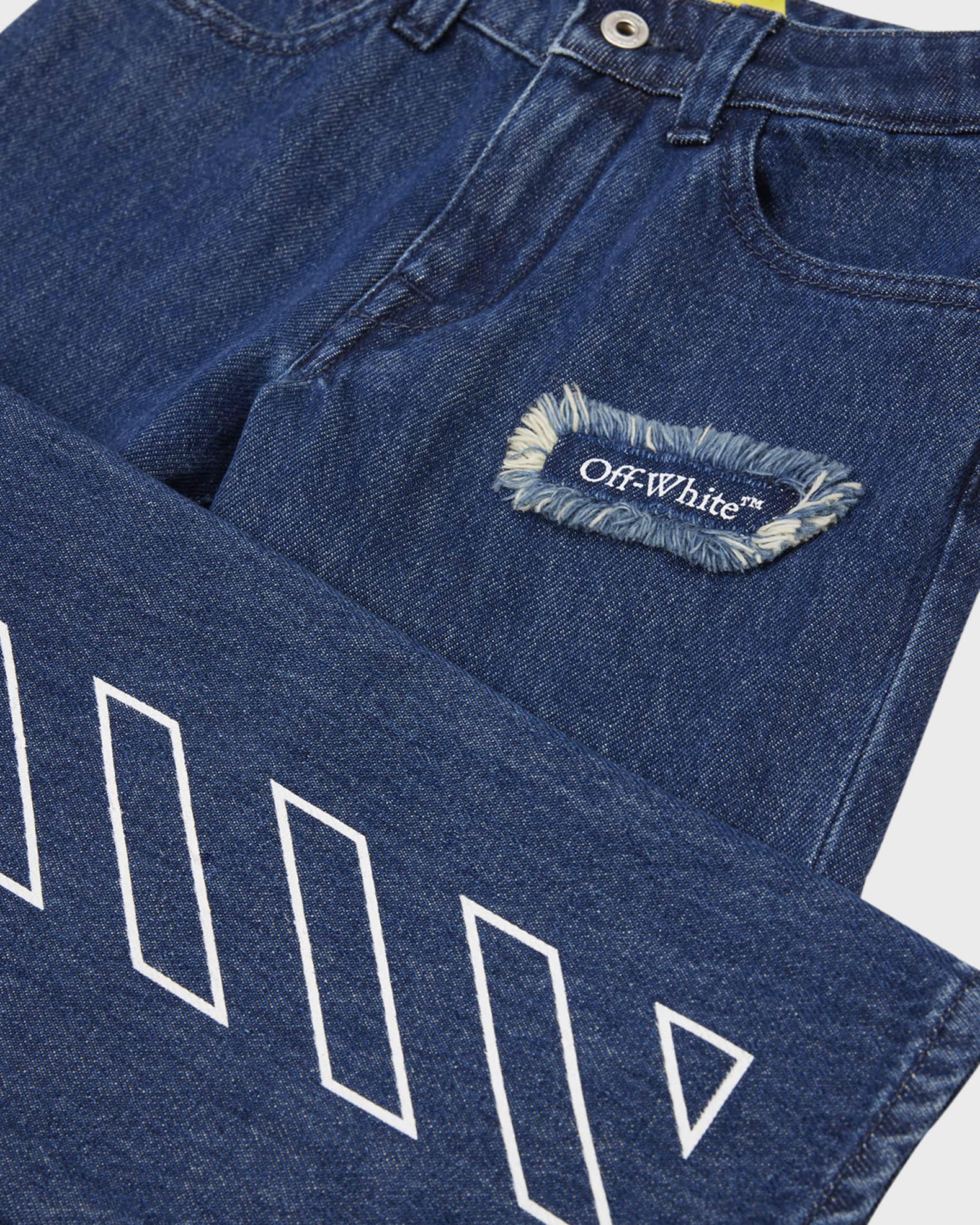 Off white jeans sizing clearance