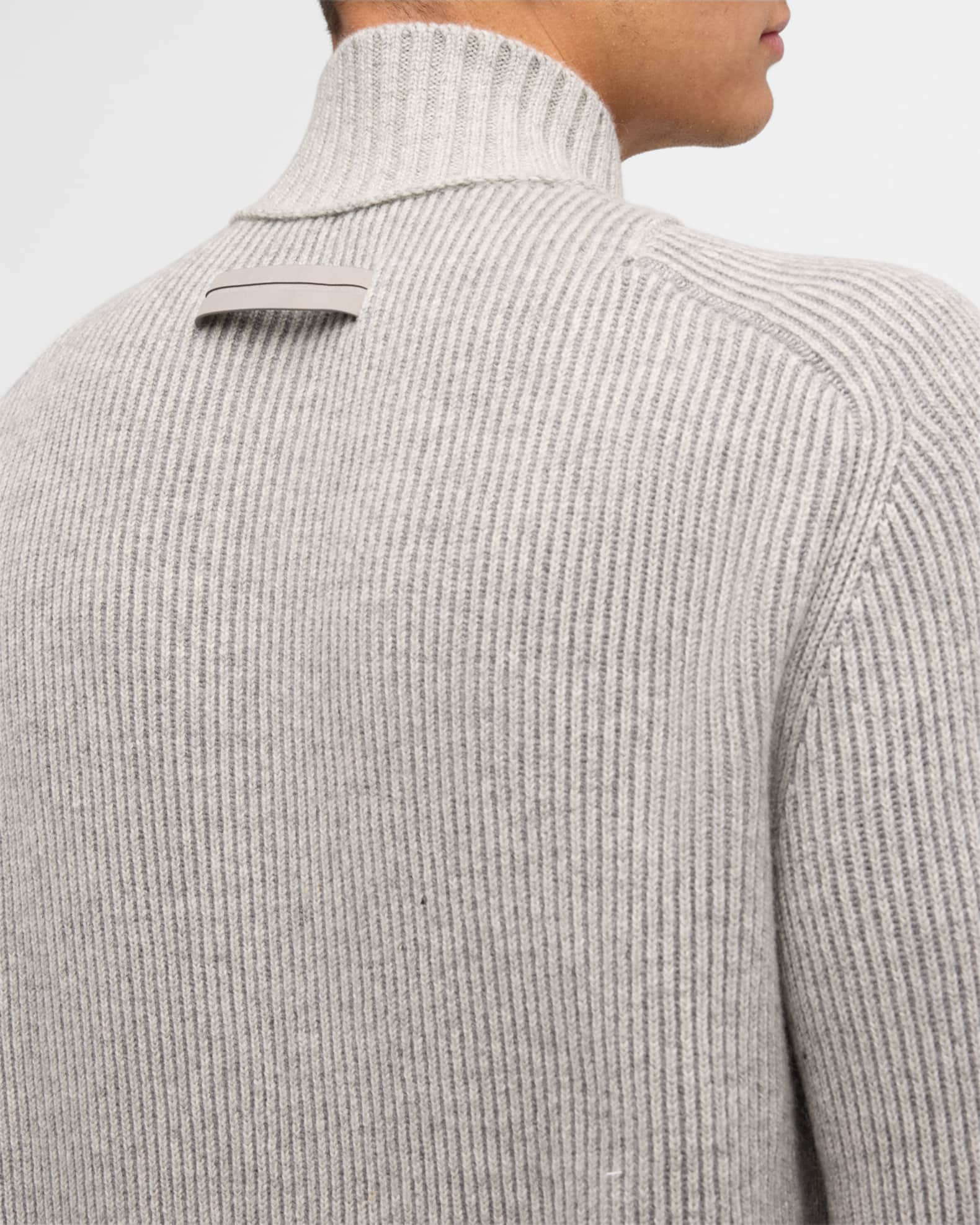 ZEGNA Men's Melange Oasi Cashmere Full-Zip Sweater | Neiman ZEGNA Men's Melange Oasi Cashmere Full-Zip Sweater | Neiman