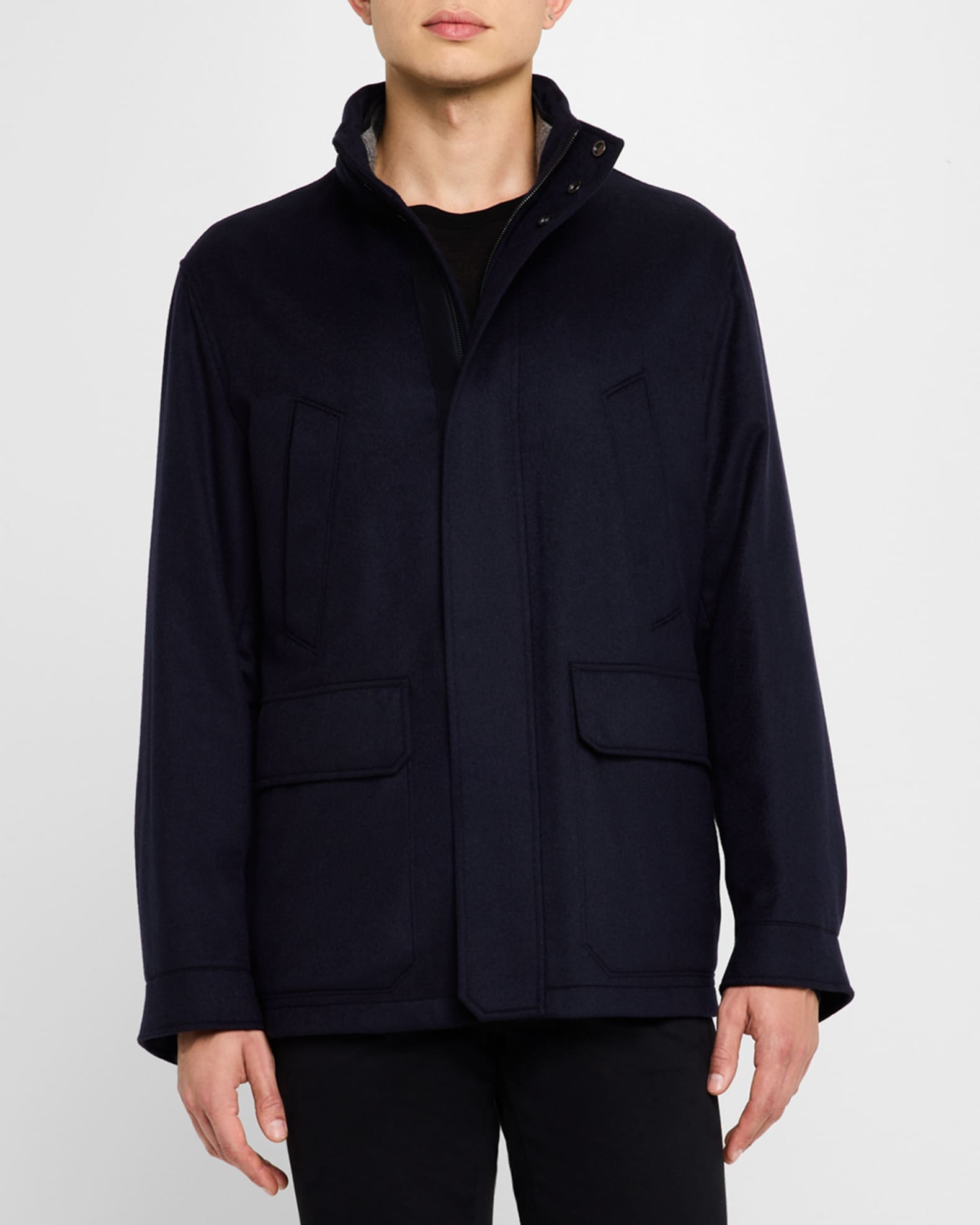 Zegna car coat top
