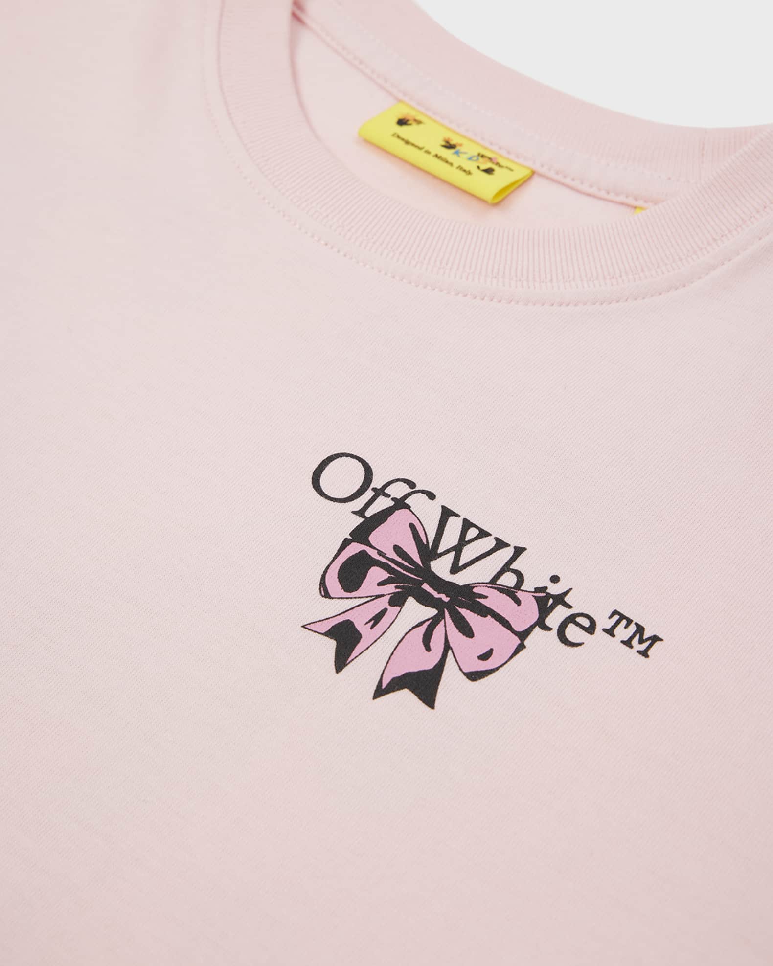 Off white tee pink outlet