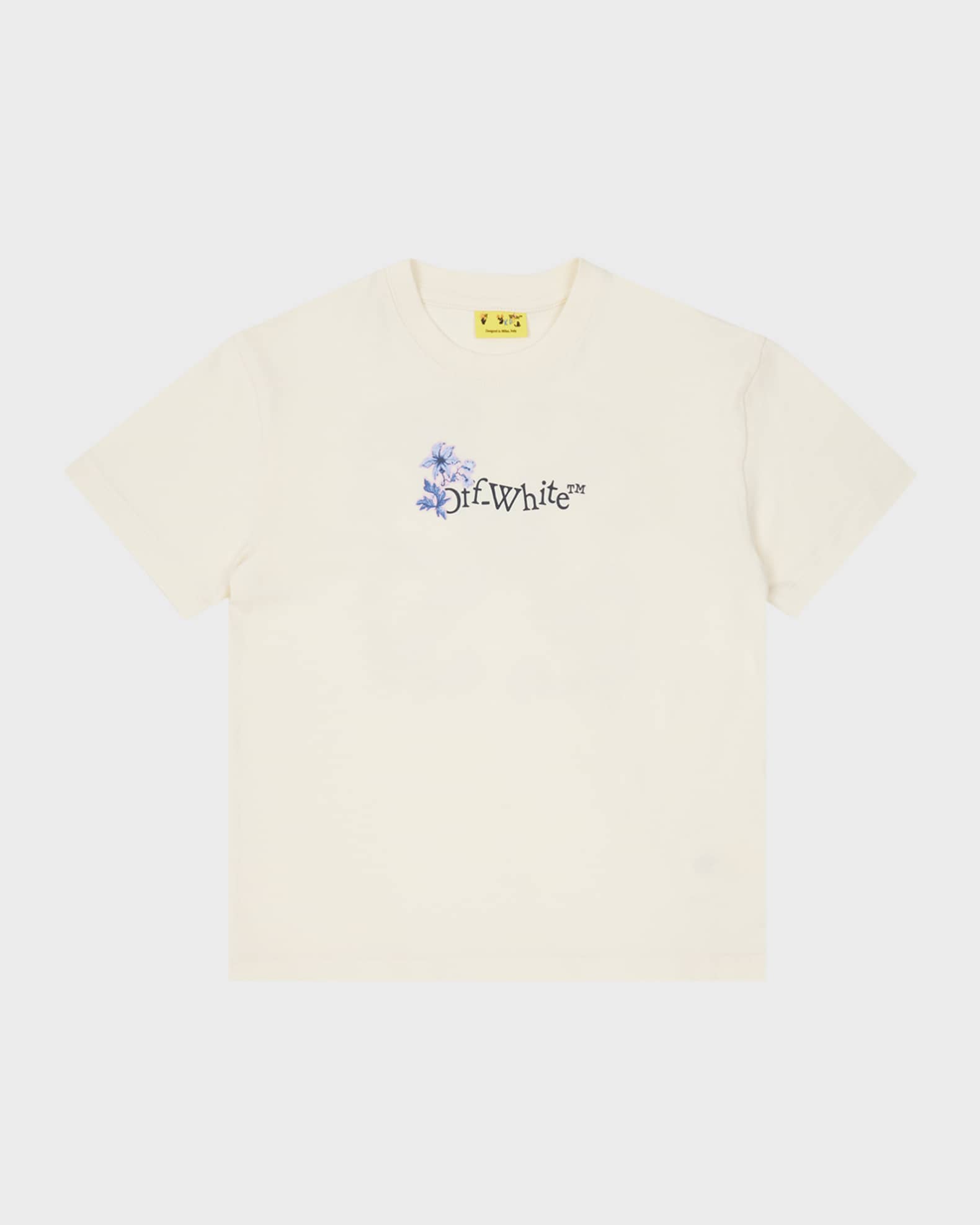 Off White Childrens Girls In T Shirt Light Pink 1