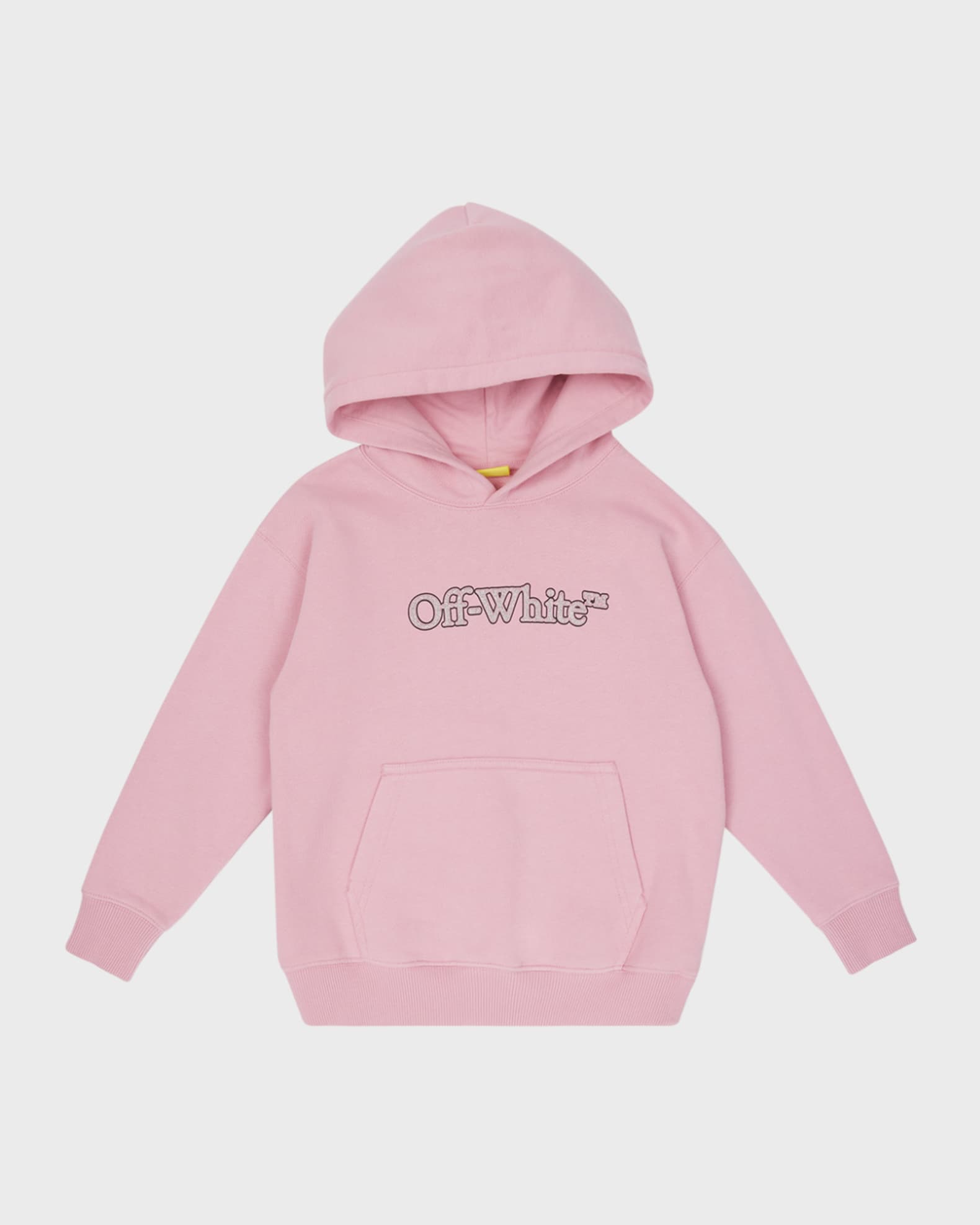 Girl s Bookish Glitter Logo Print Hoodie Size 4 12