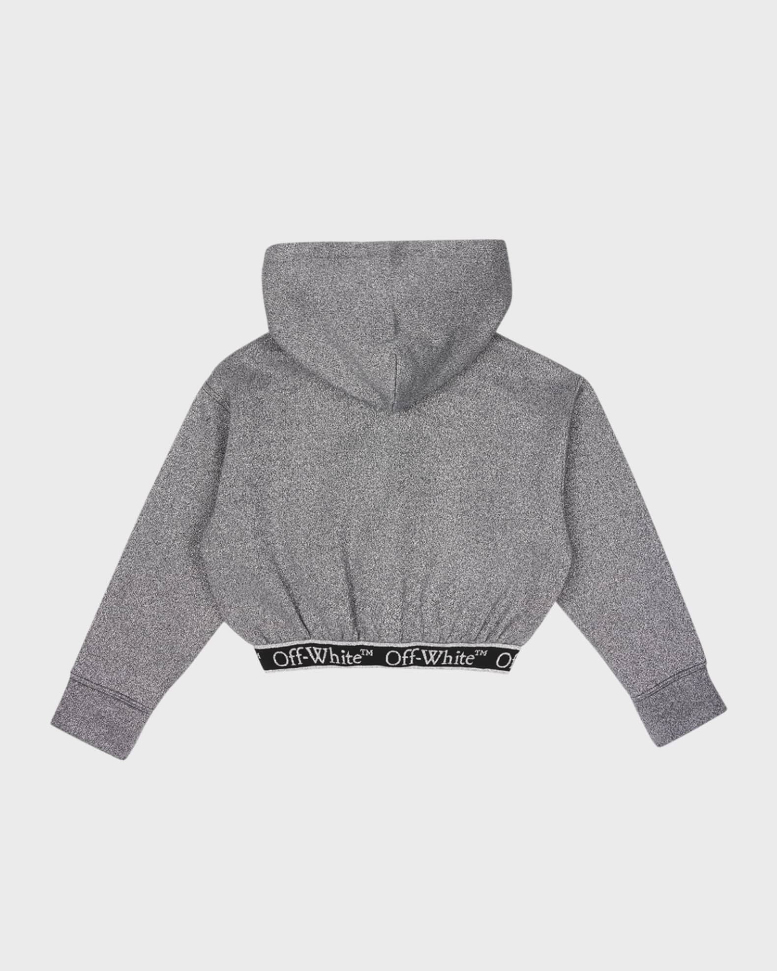 Girl's Bookish Logo Tape Cropped Hoodie 1