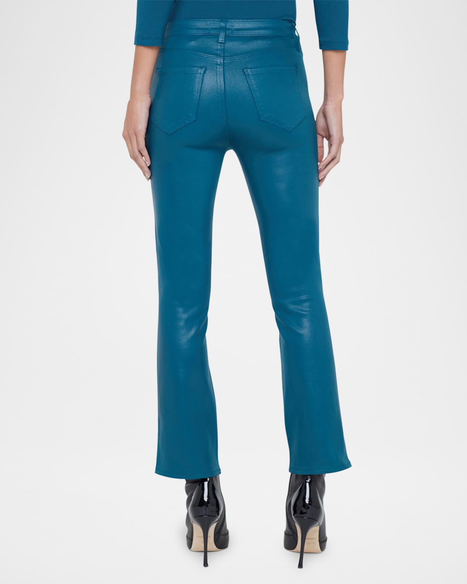 L'agence - Women - Essex Tati Cropped Micro Boot Jean