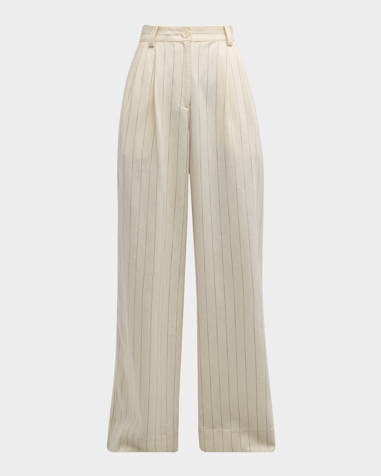 Alfie Pinstripe Wide Leg Pants