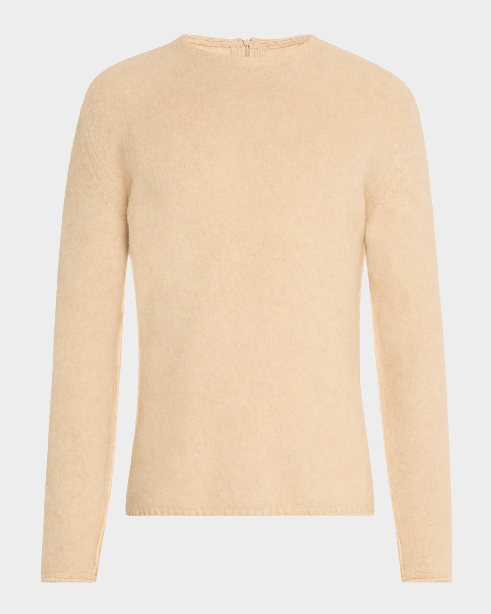 Men's Oasi Cashmere Brushed Crewneck Sweater 0