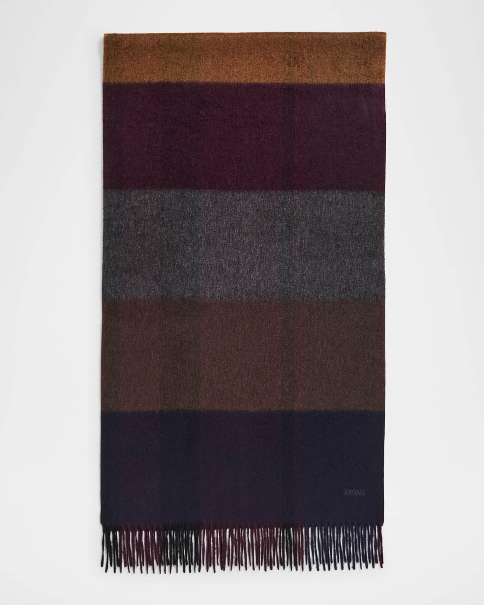 Men's Oasi Cashmere Stripe Scarf
