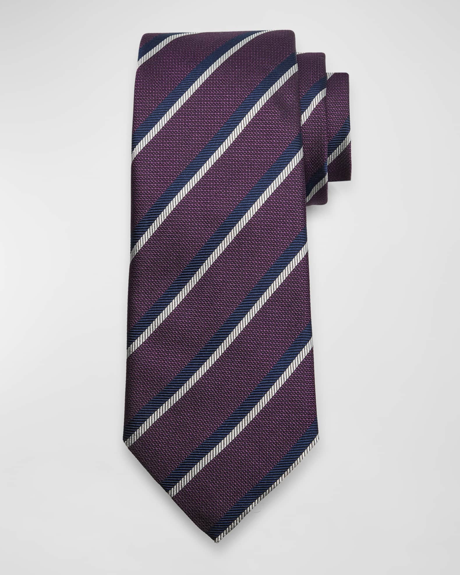 アクセサリーその他 ZEGNA SILK JACQUARD TIE Zegna Jacquard Silk Tie Dark Blue - Acheter Zegna CareOfCarl.fr.