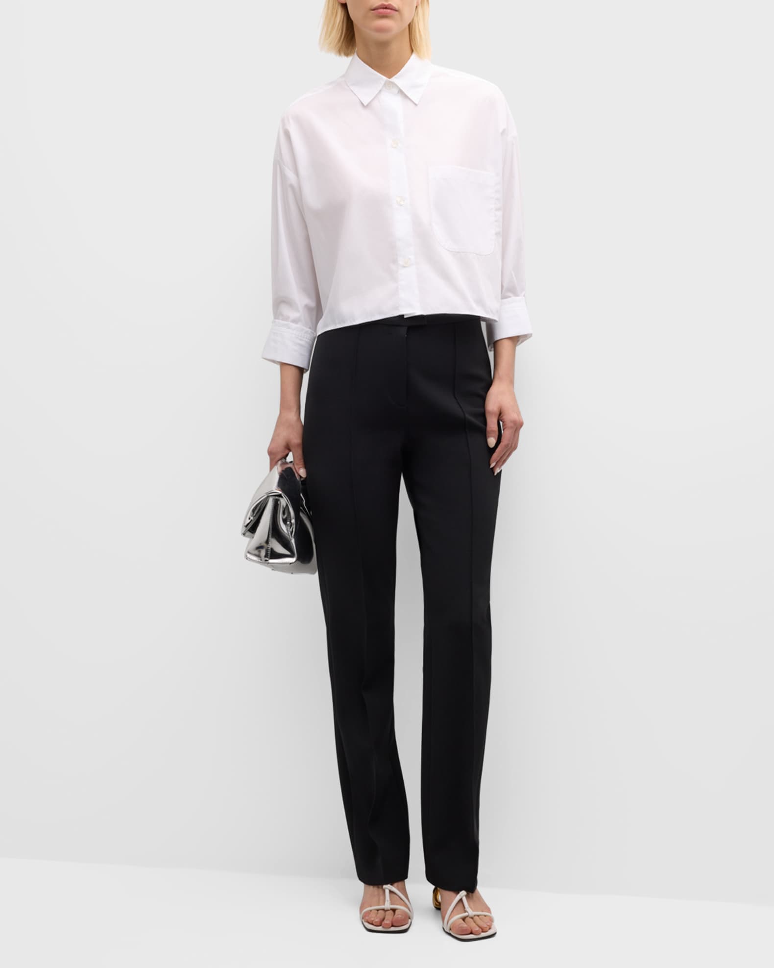 Soon To Be Ex Superfine Cotton Button-Front Shirt 1