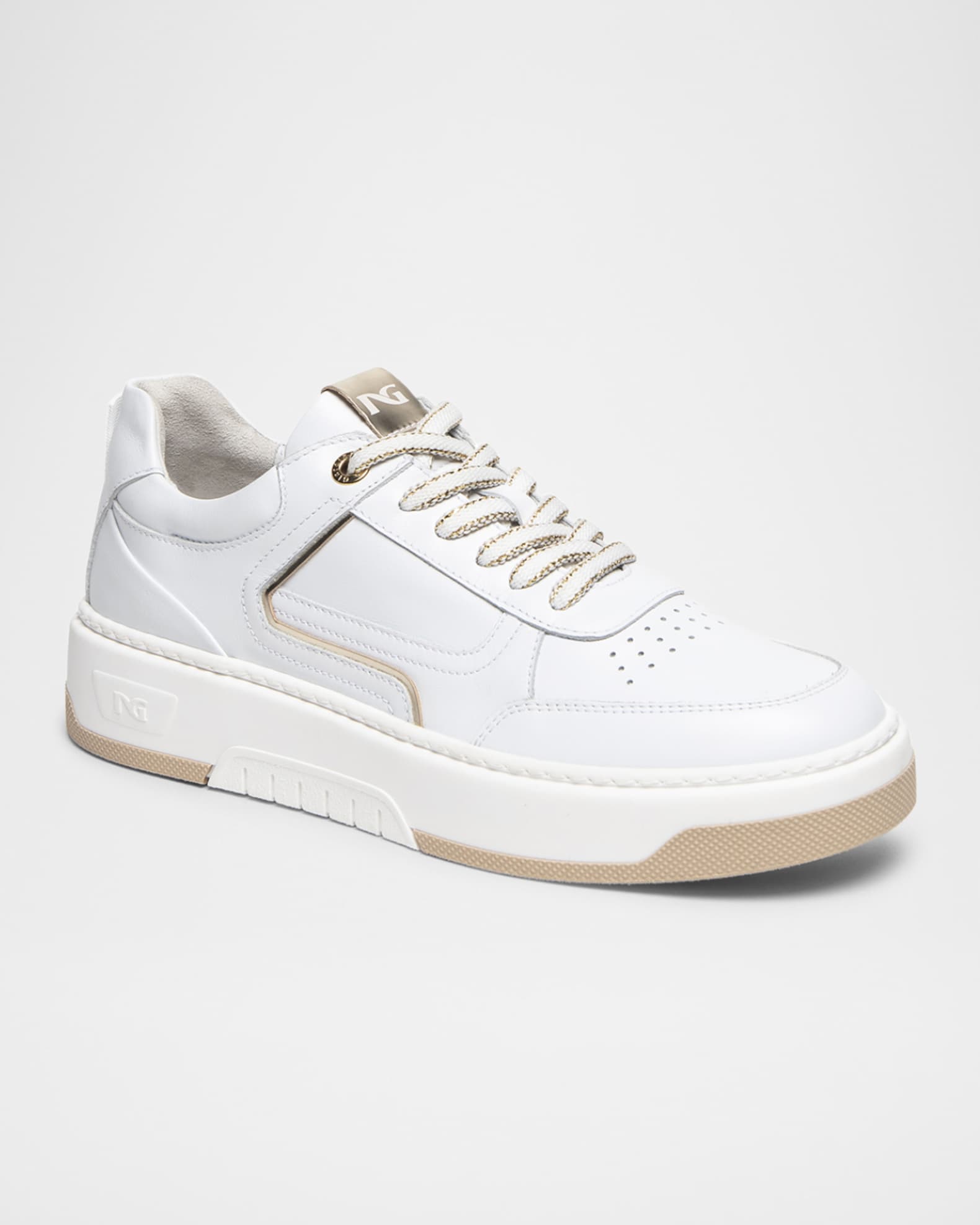 Clean Leather Low-Top Sneakers 1