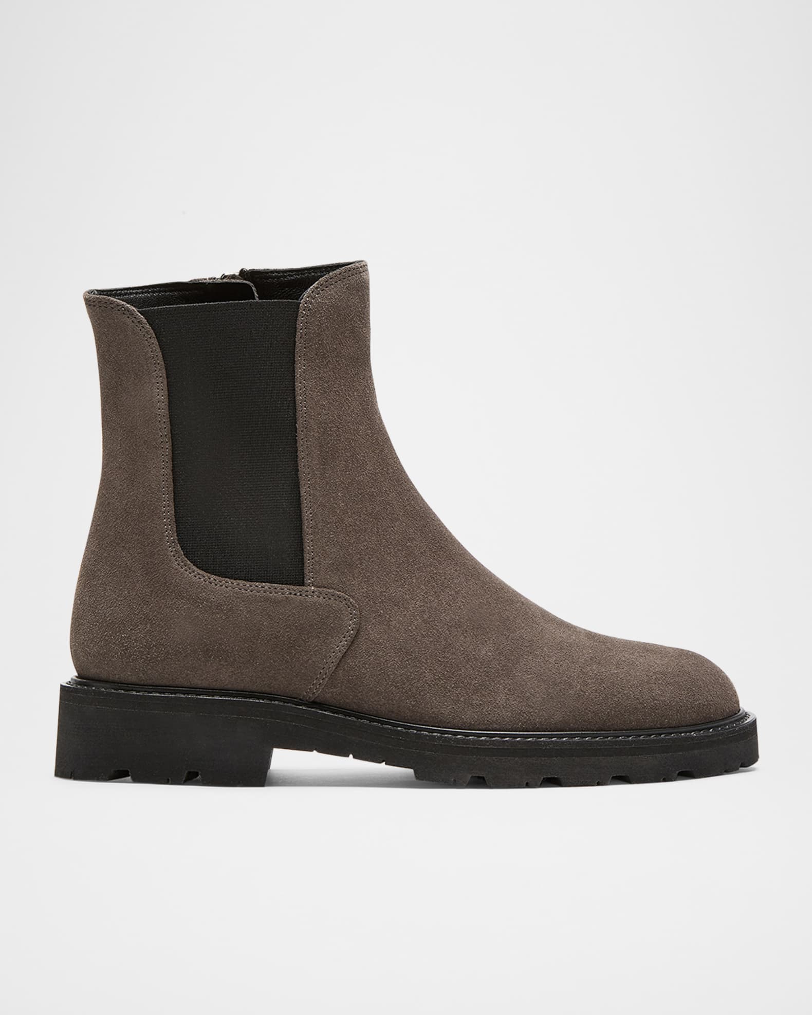 La canadienne harrison suede booties top