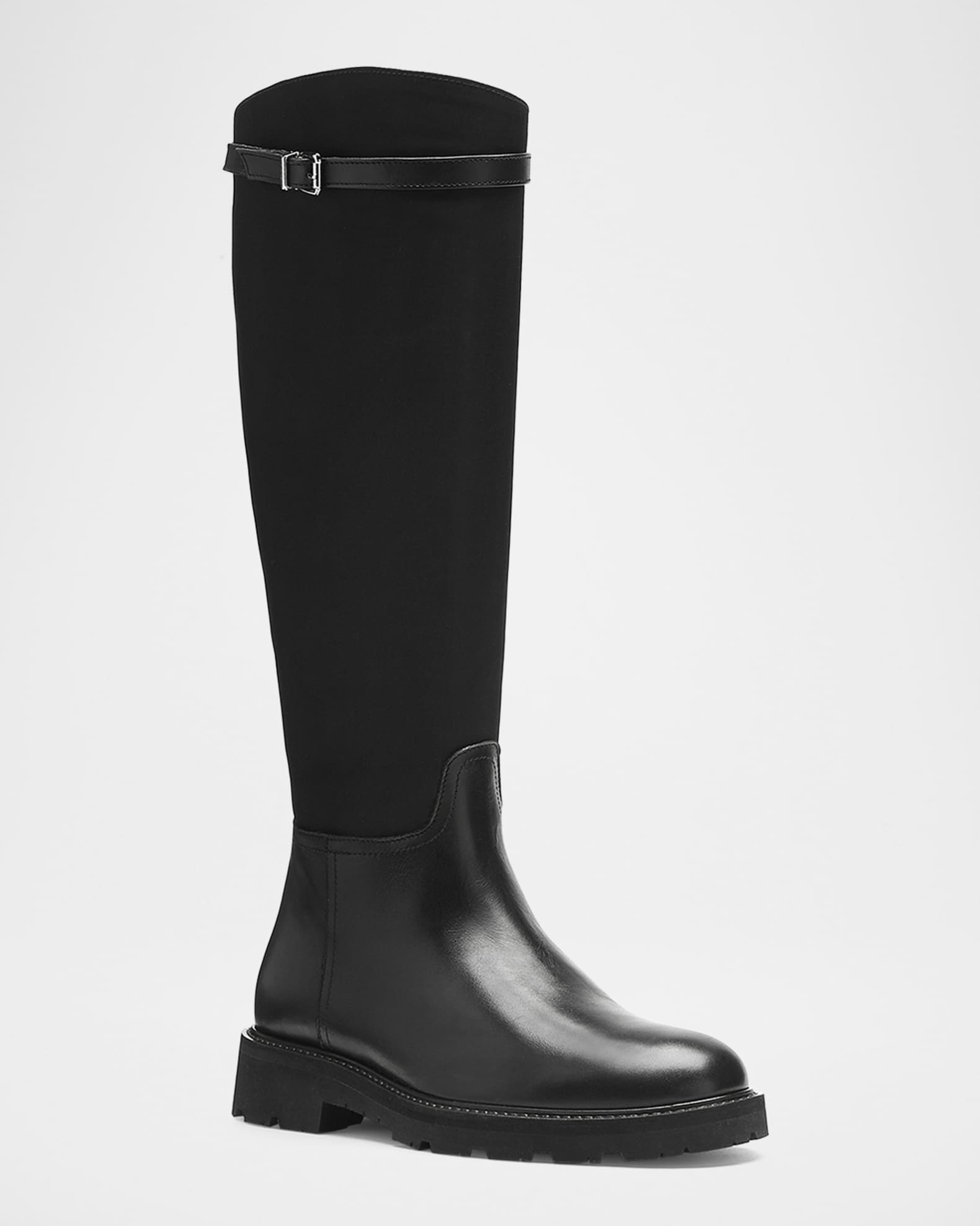 La canadienne patent leather boots cheap