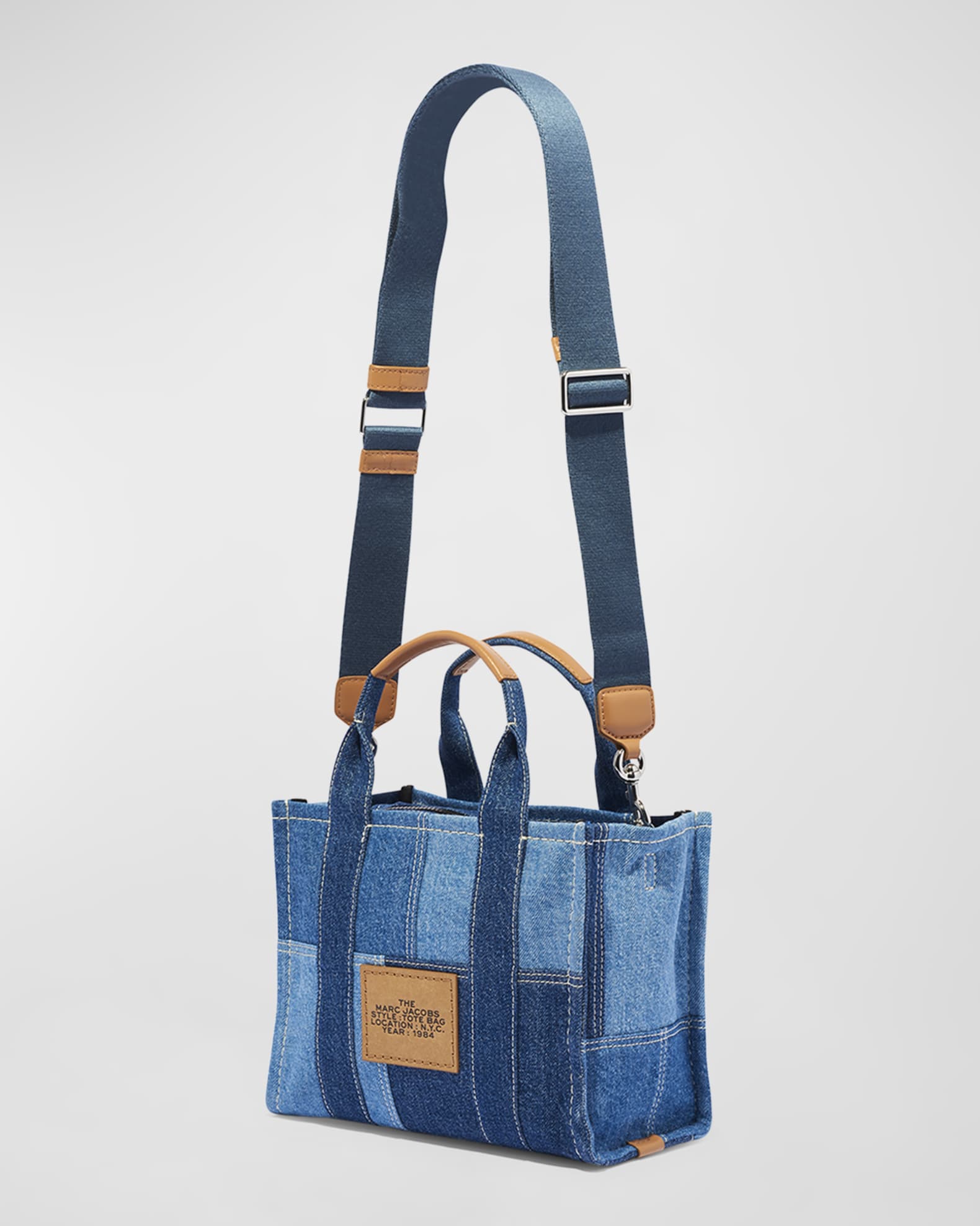 Marc Jacobs The Small Denim Tote Bag | Neiman Marcus
