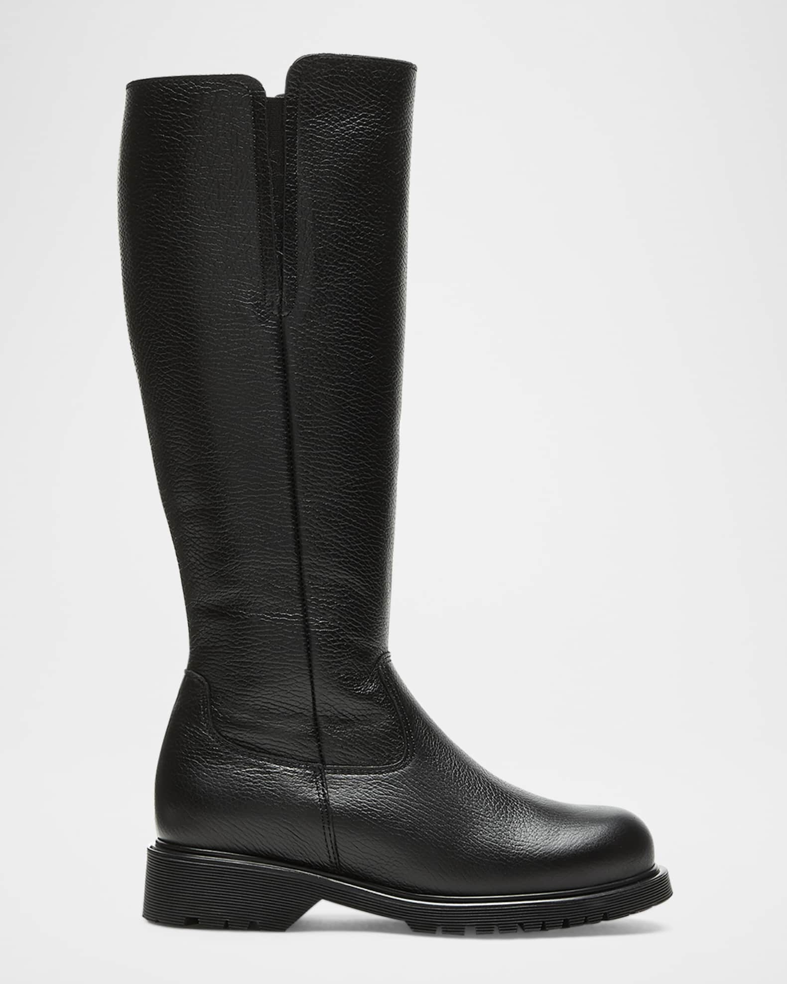 La canadienne hannah suede riding boots top