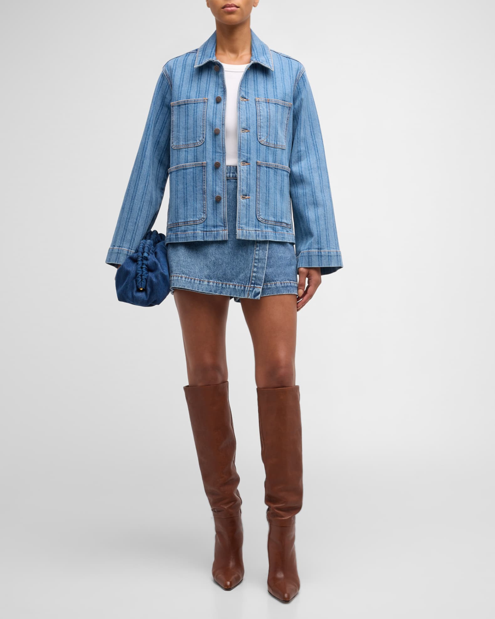 Veronica beard denim jacket discount