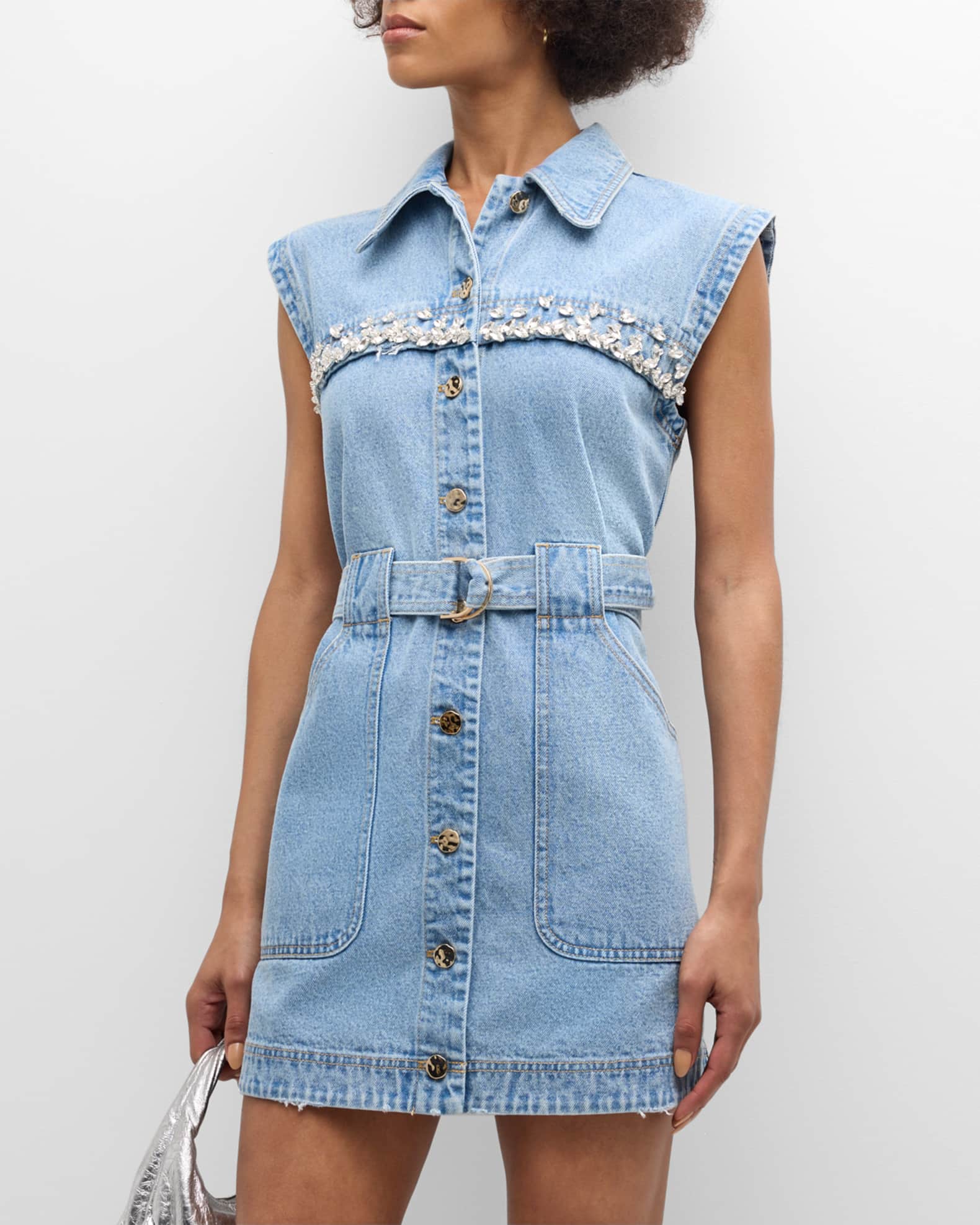 Acler denim dress best sale