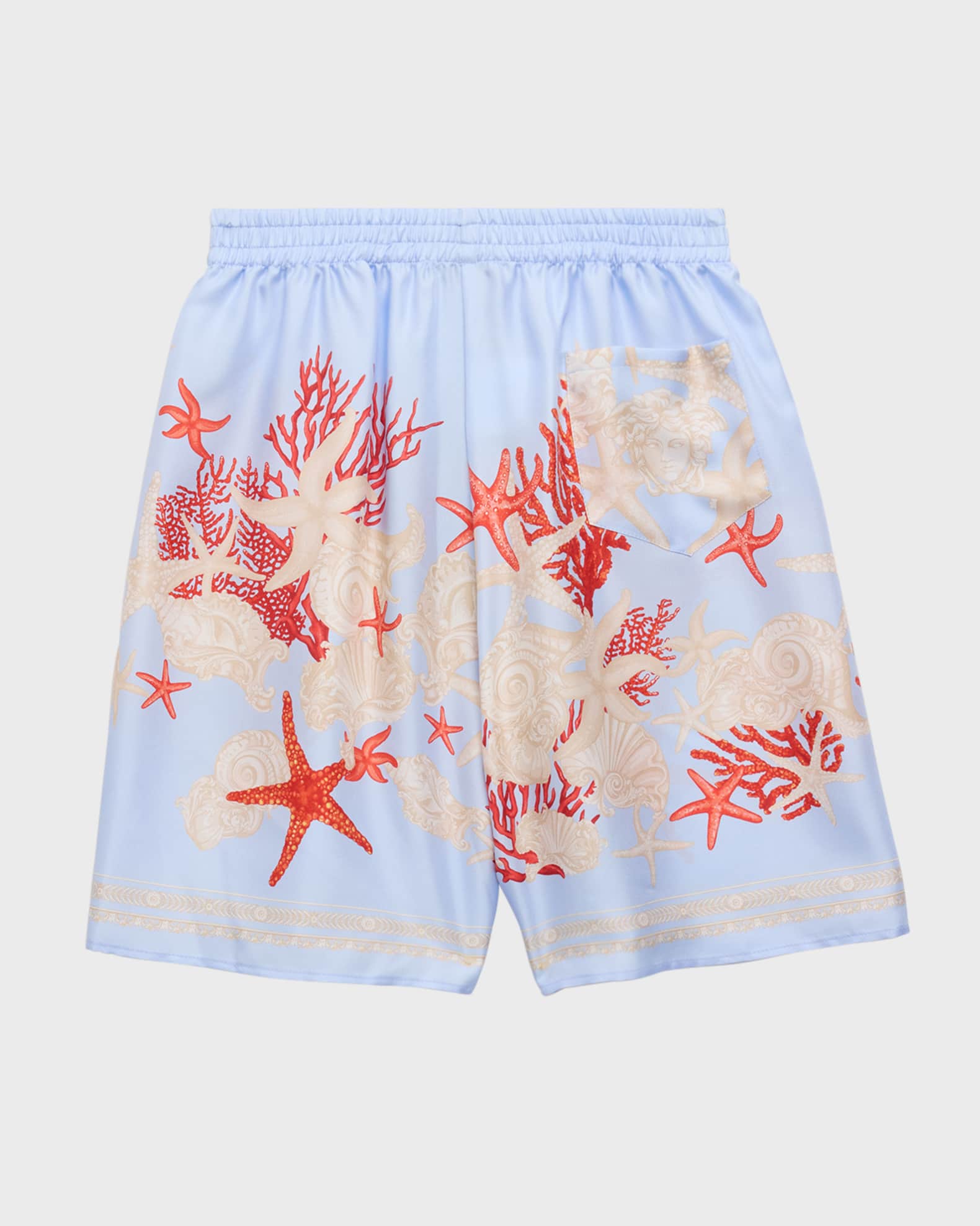 Boy's La Mer Barocco-Trim Shorts 1