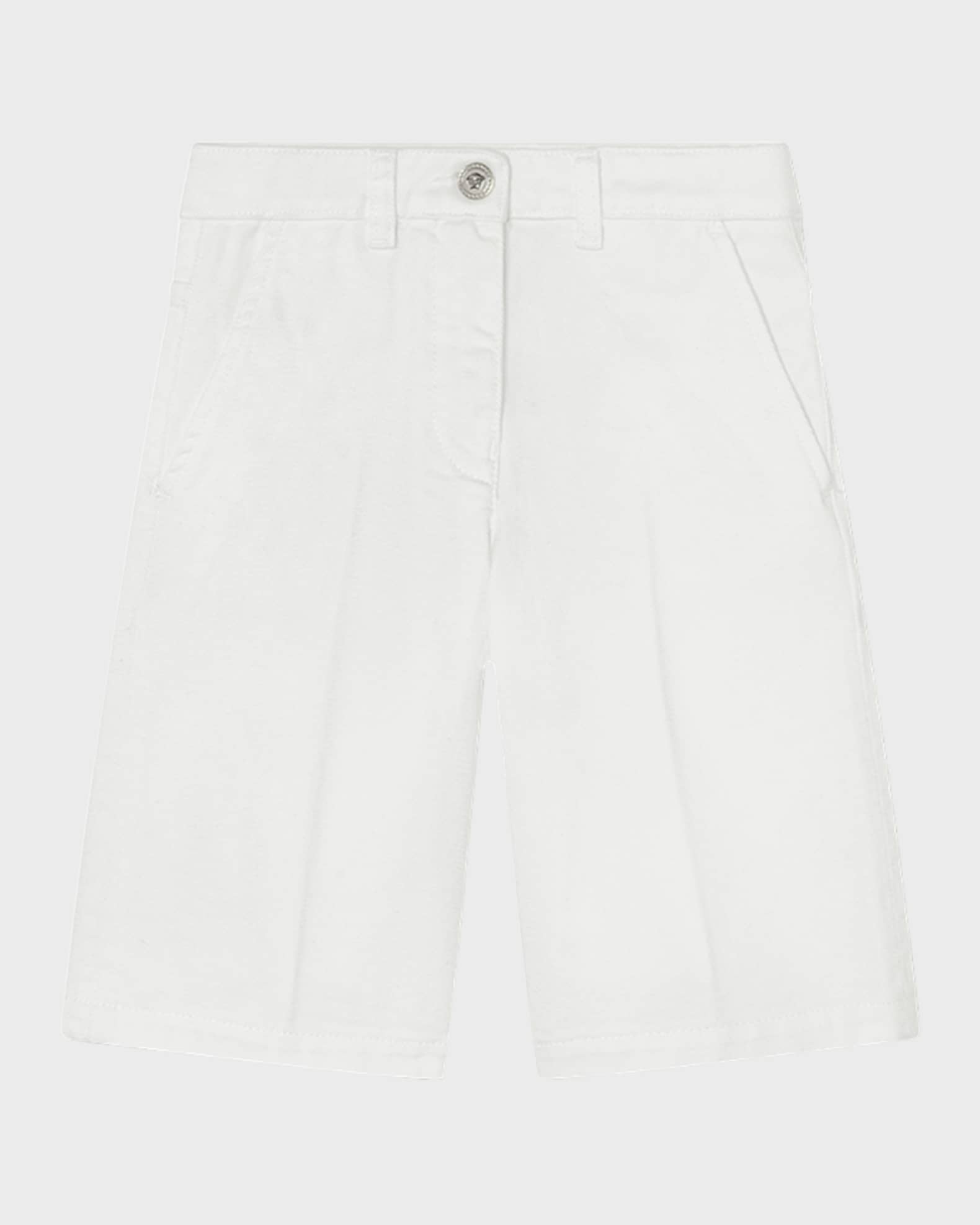 Girl'd Gabardine Wide Leg Trousers 0